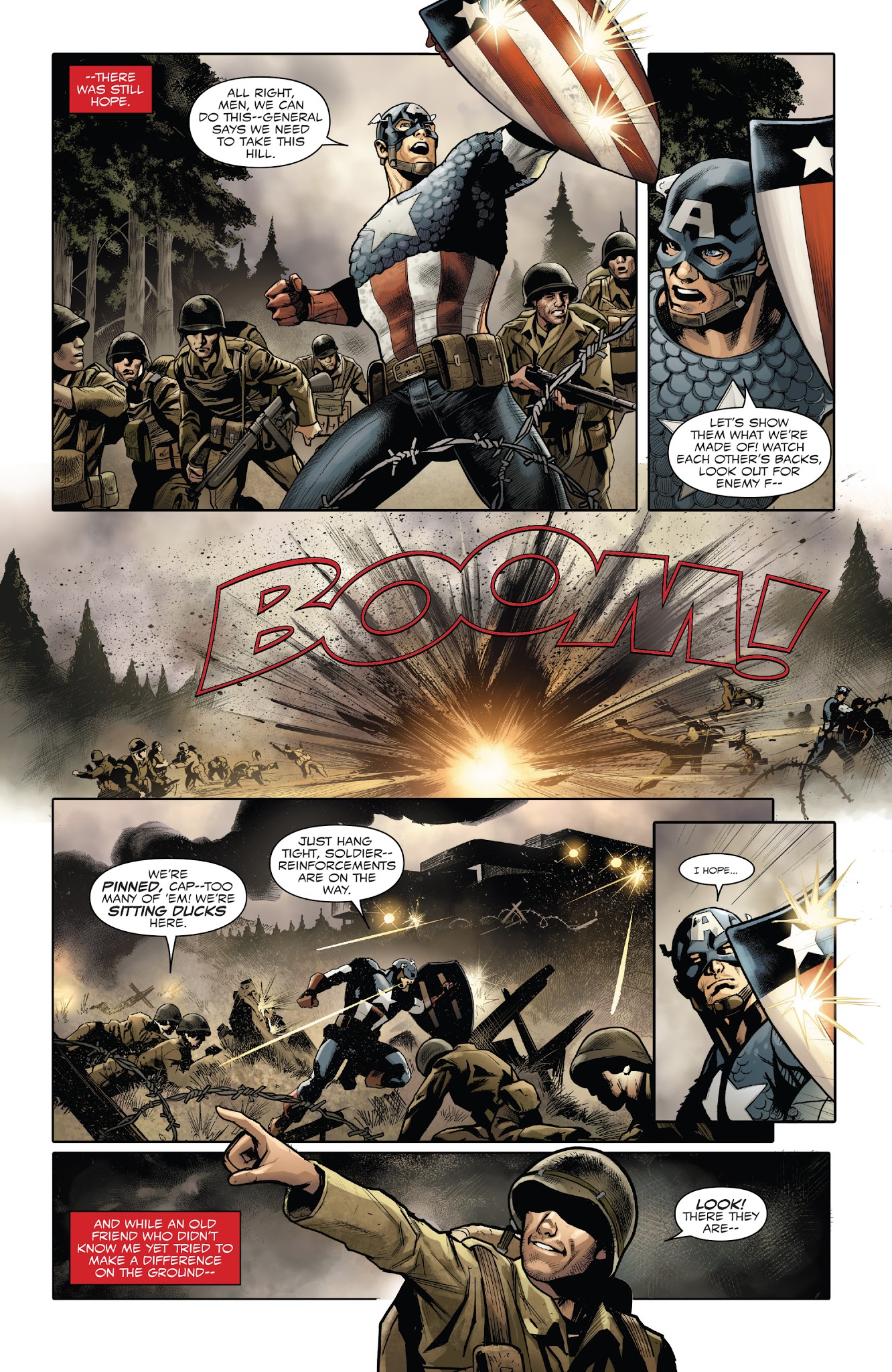 Read online Generations: Sam Wilson Captain America & Steve Rogers Captain America comic -  Issue # Full - 8