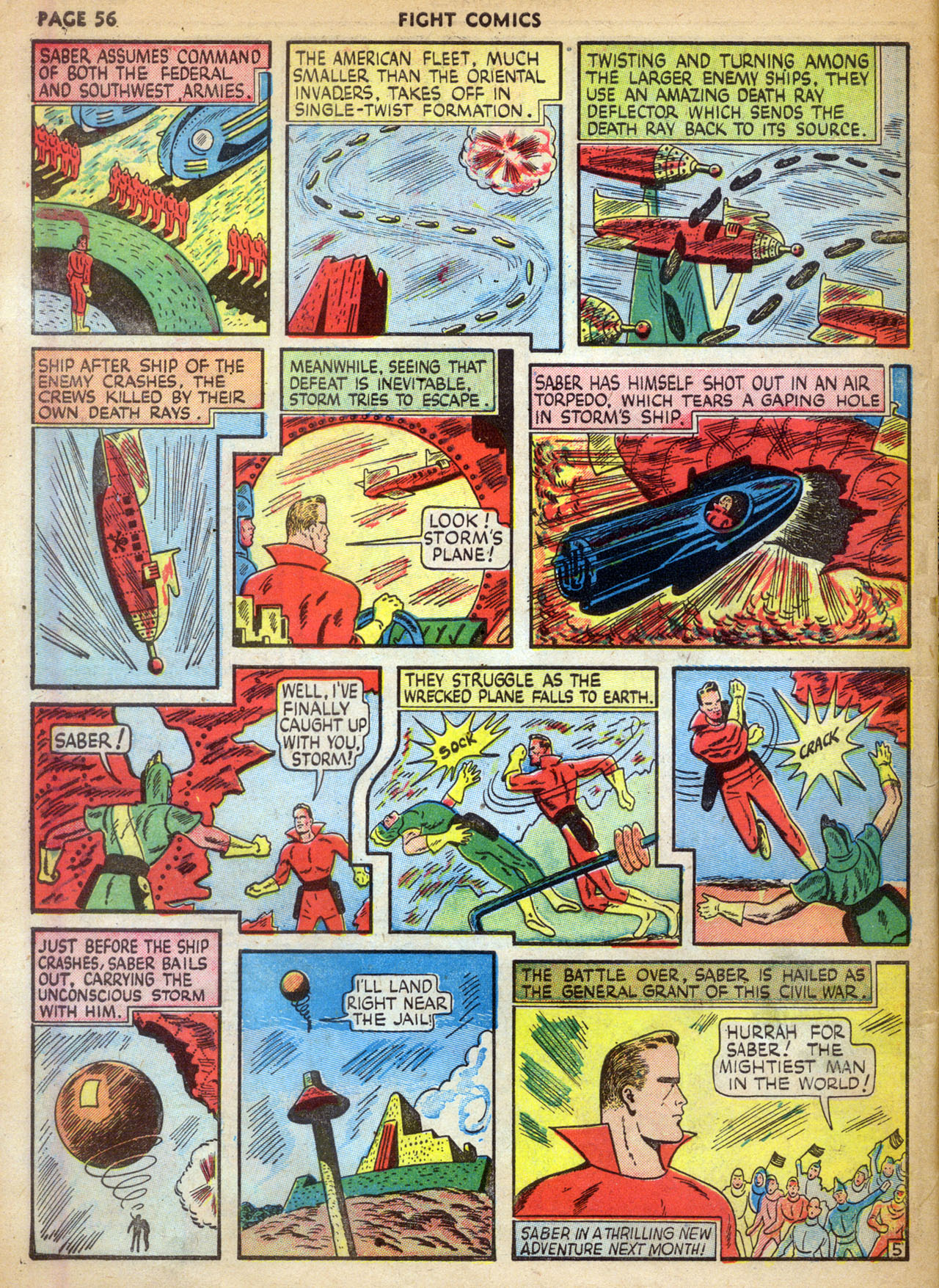 Read online Fight Comics comic -  Issue #8 - 58