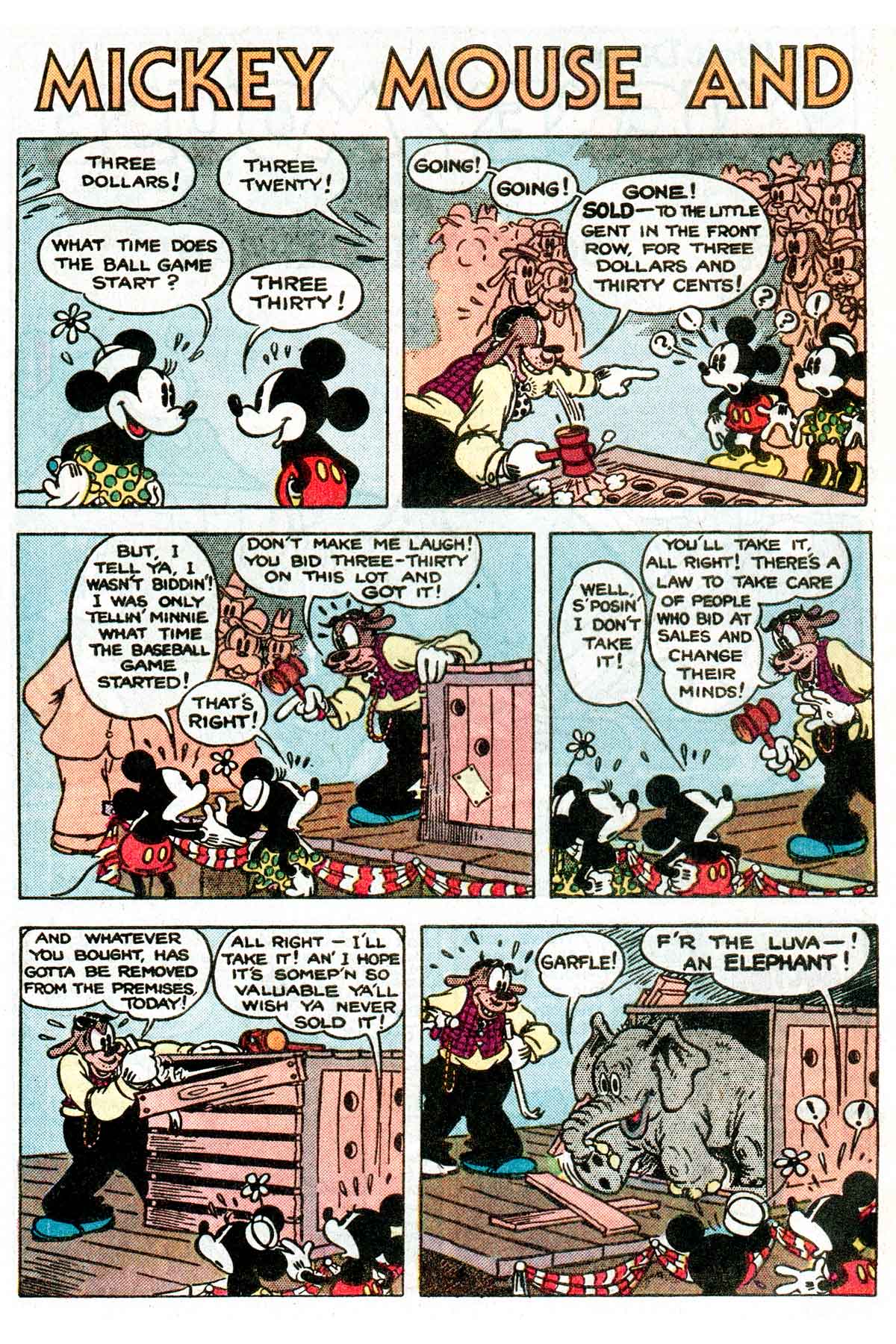 Read online Walt Disney's Mickey Mouse comic -  Issue #231 - 4