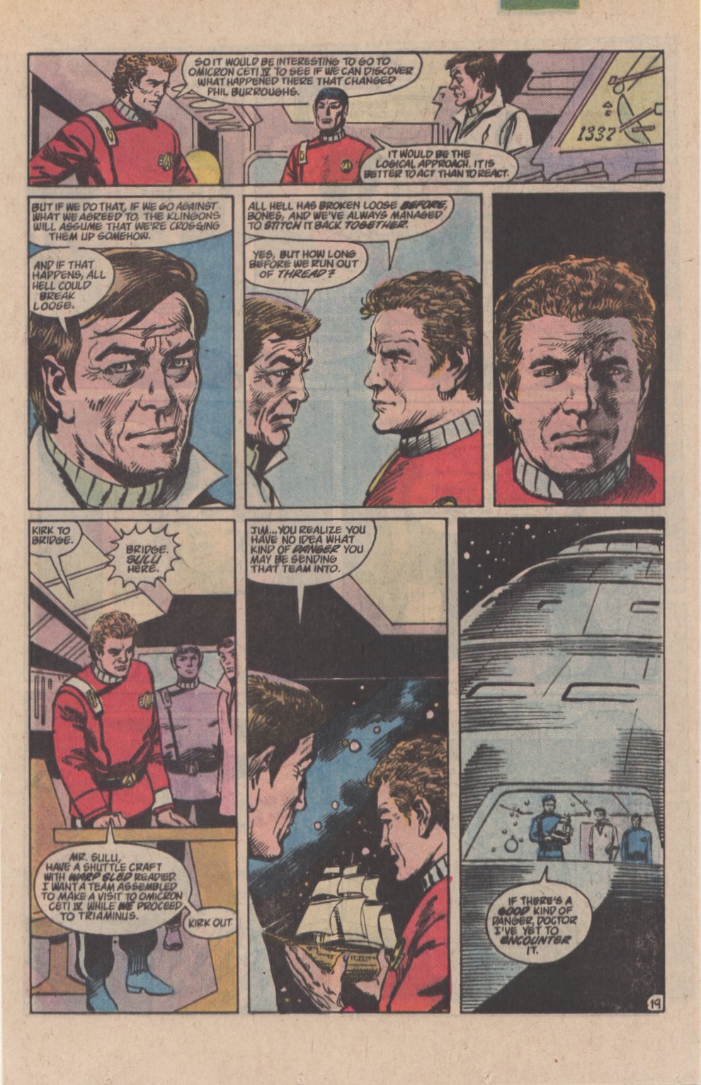 Read online Star Trek (1984) comic -  Issue #50 - 21