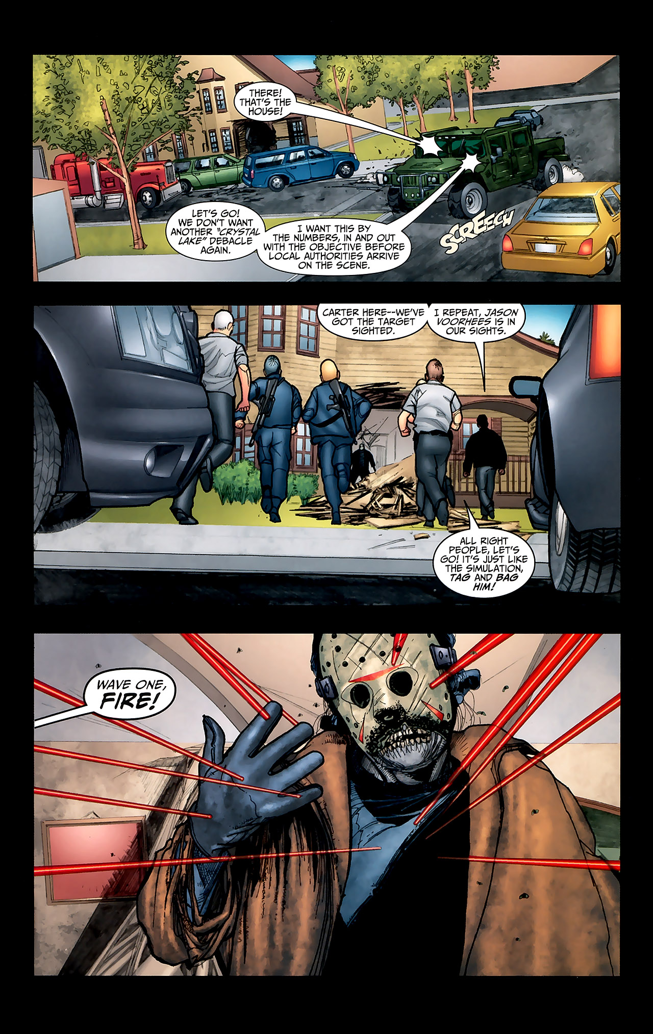 Freddy vs. Jason vs. Ash: The Nightmare Warriors Issue #3 #3 - English 2