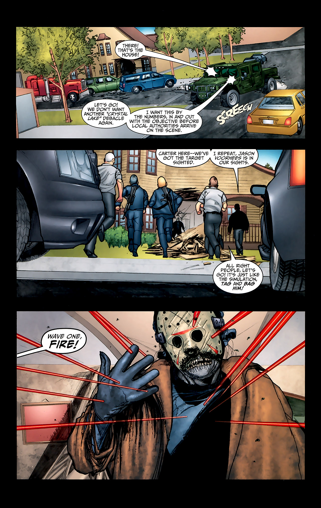 Read online Freddy vs. Jason vs. Ash: The Nightmare Warriors comic -  Issue #3 - 2