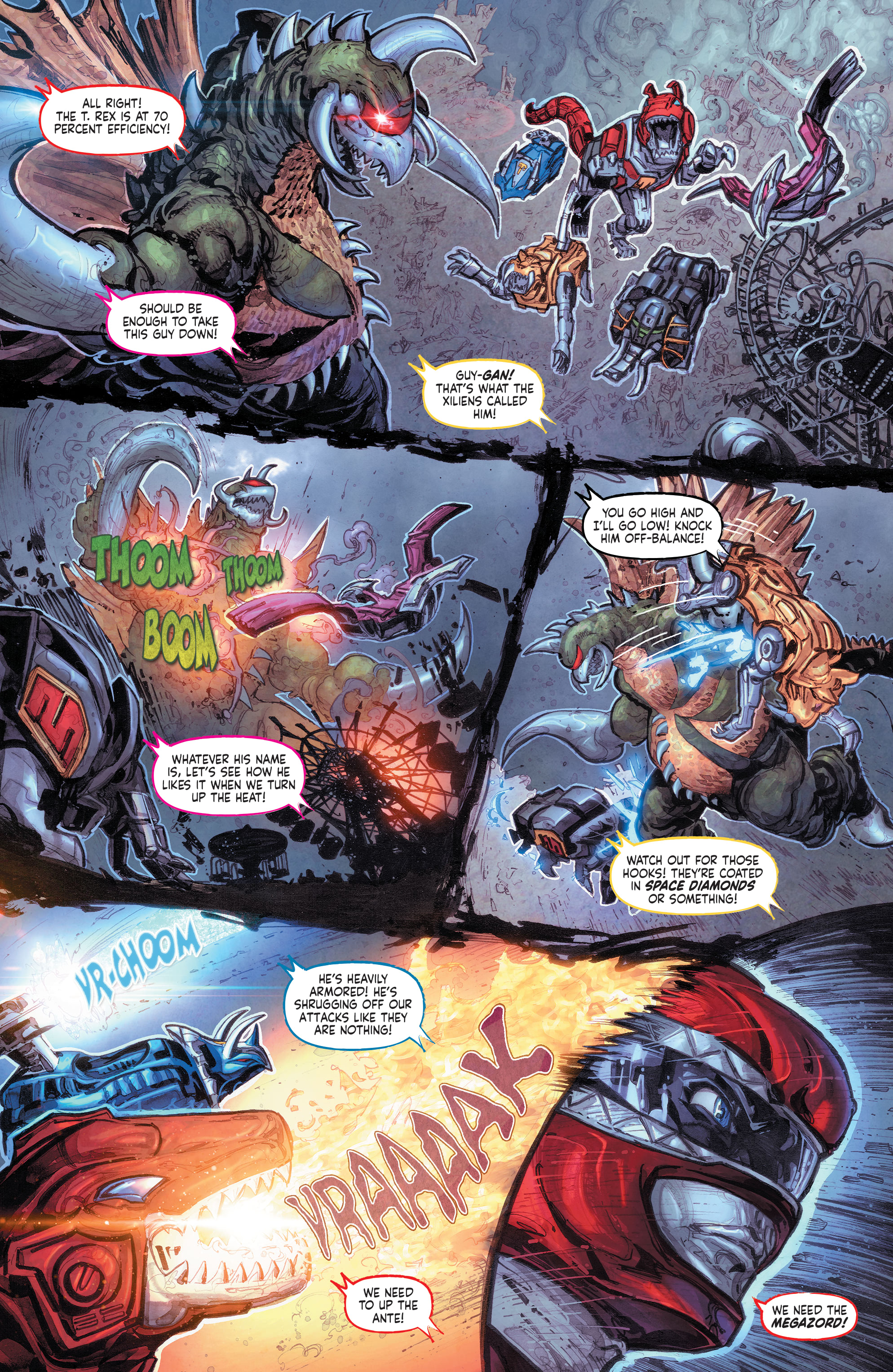 Read online Godzilla vs. The Mighty Morphin Power Rangers comic -  Issue #2 - 18