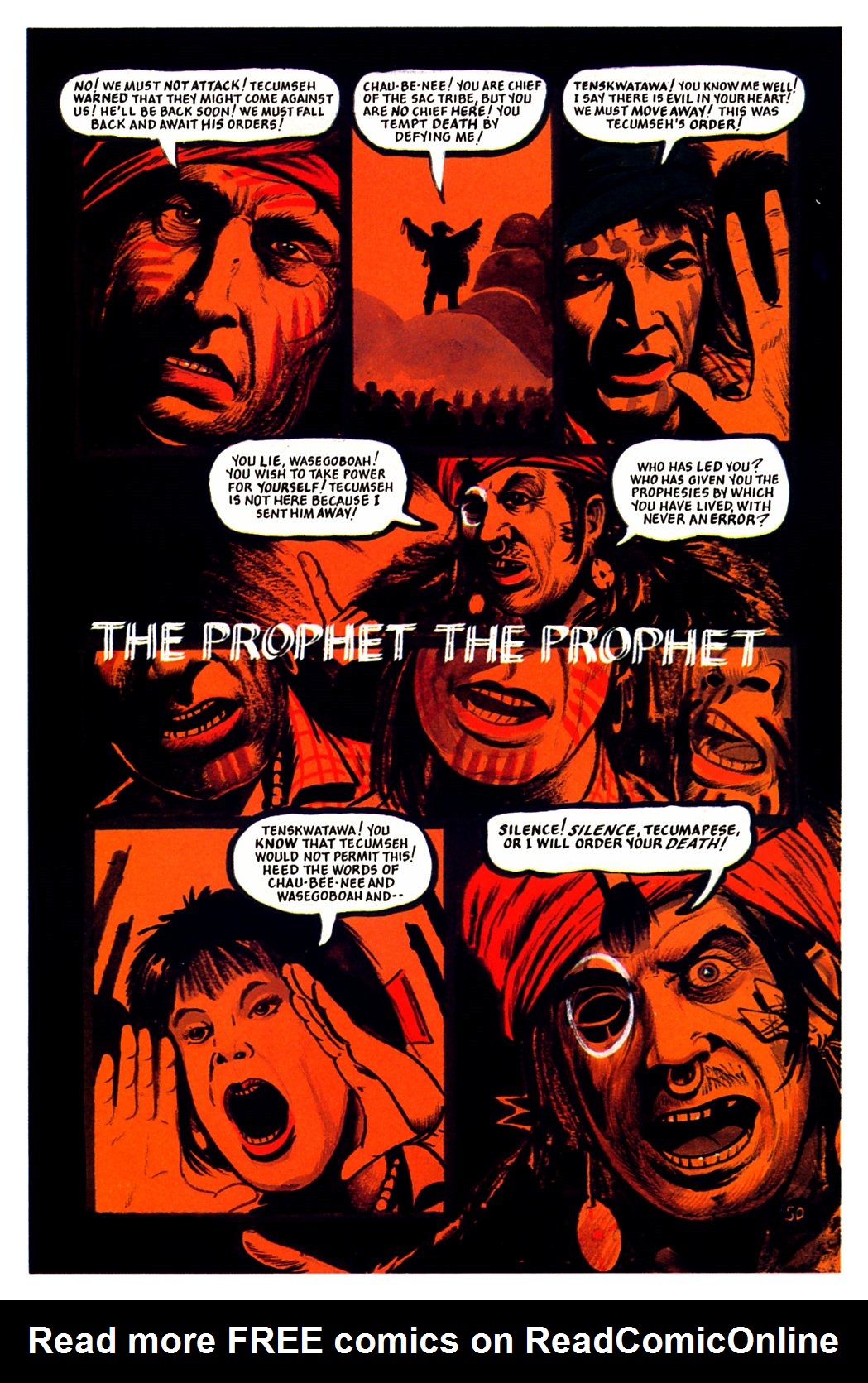 Read online Allen W. Eckert's Tecumseh! comic -  Issue # Full - 54