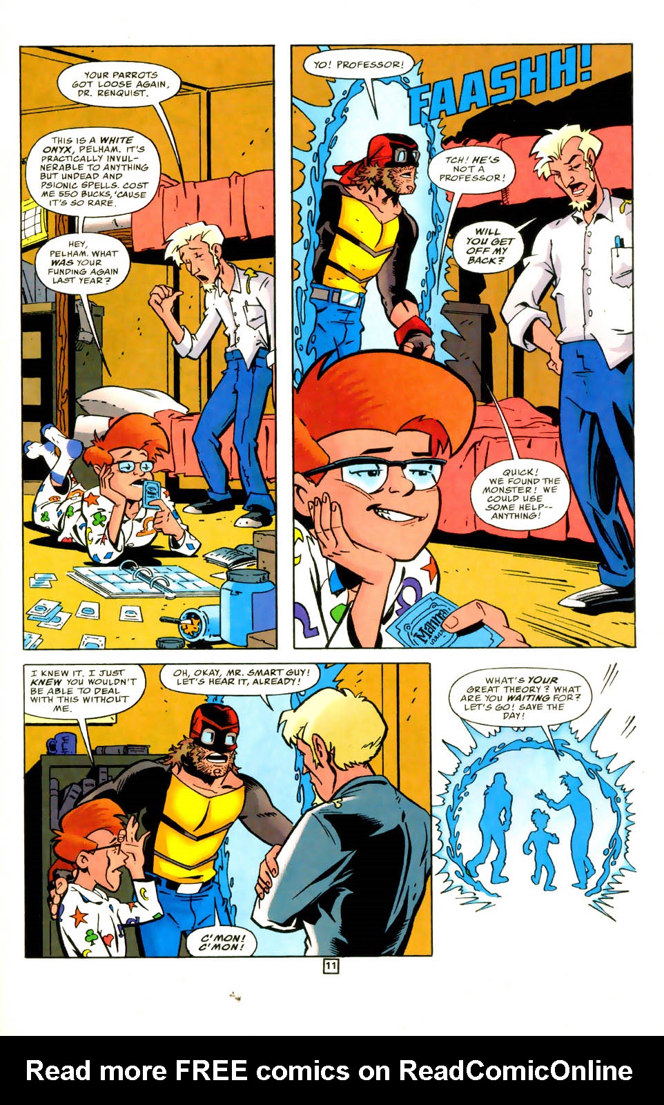 Read online Young Heroes in Love comic -  Issue #11 - 13