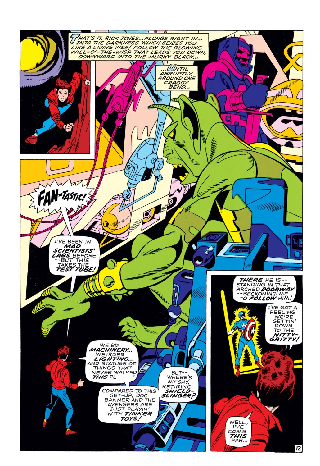 Read online Captain Marvel (1968) comic -  Issue #17 - 13