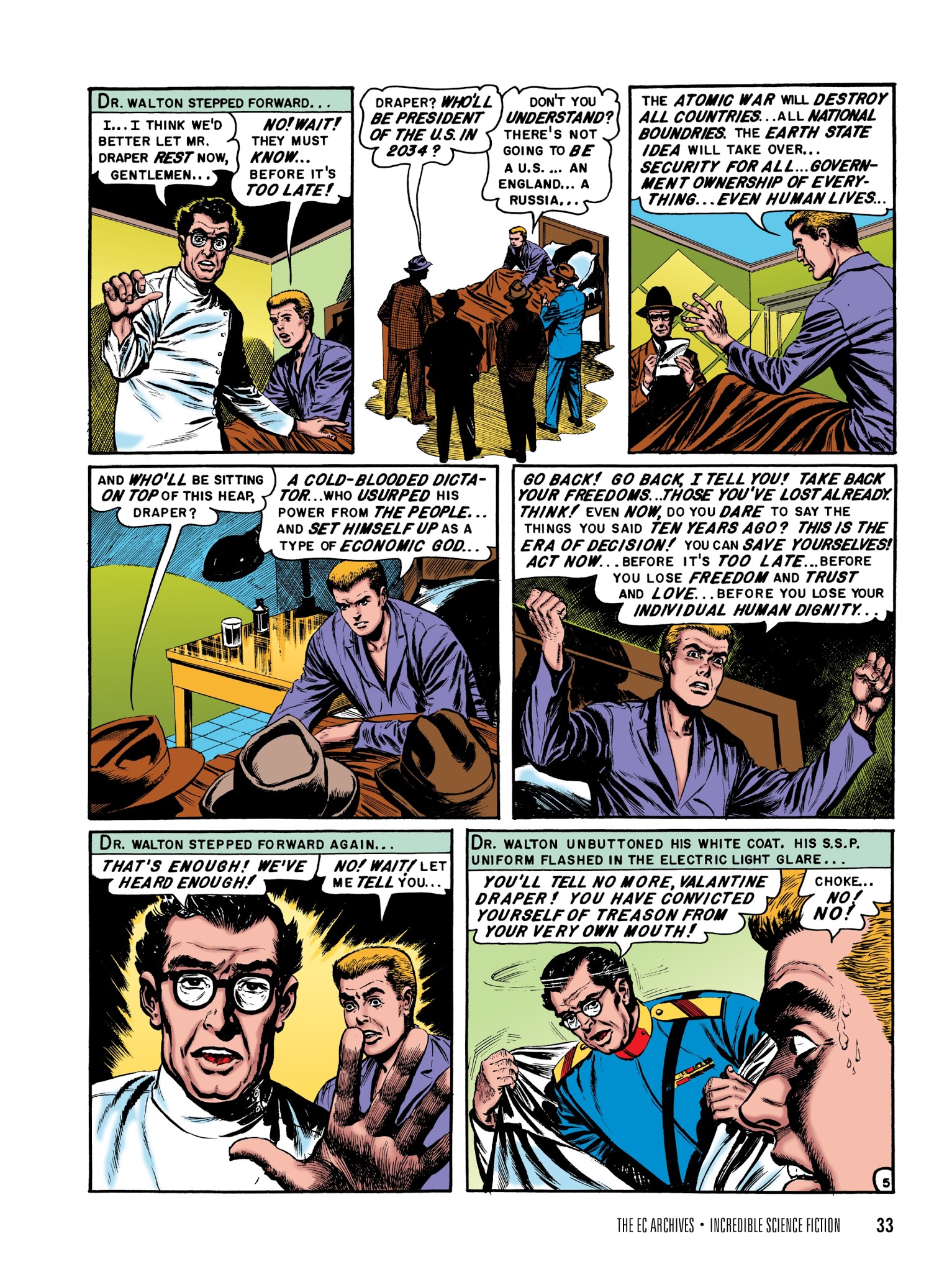 Read online The EC Archives: Incredible Science Fiction comic -  Issue # TPB - 35