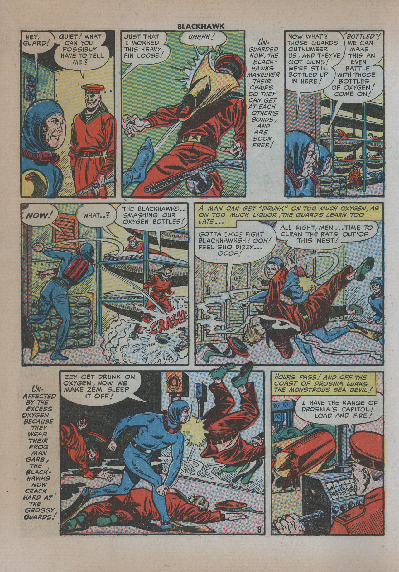 Read online Blackhawk (1957) comic -  Issue #59 - 10