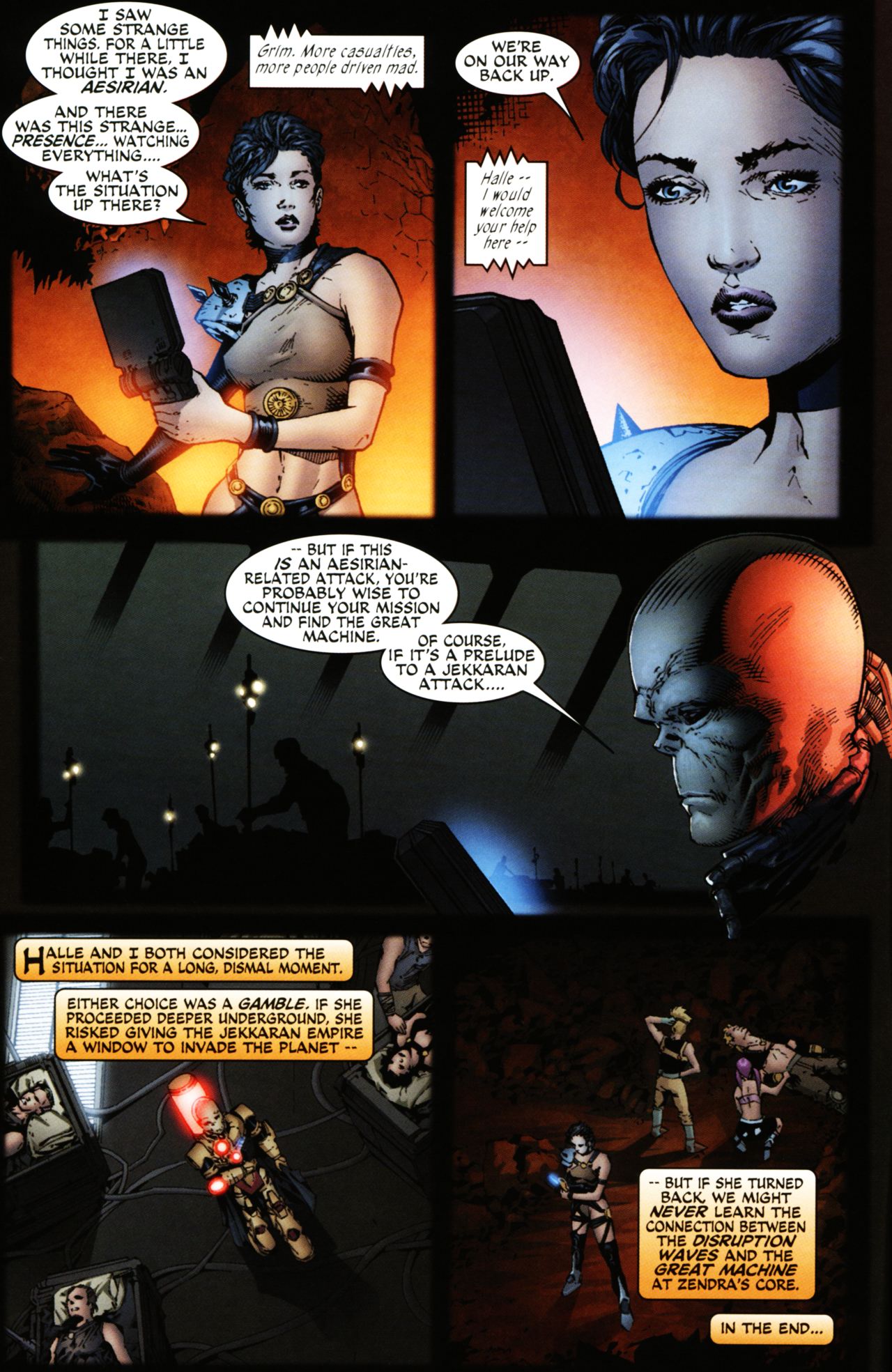 Read online Zendra (2002) comic -  Issue #3 - 10