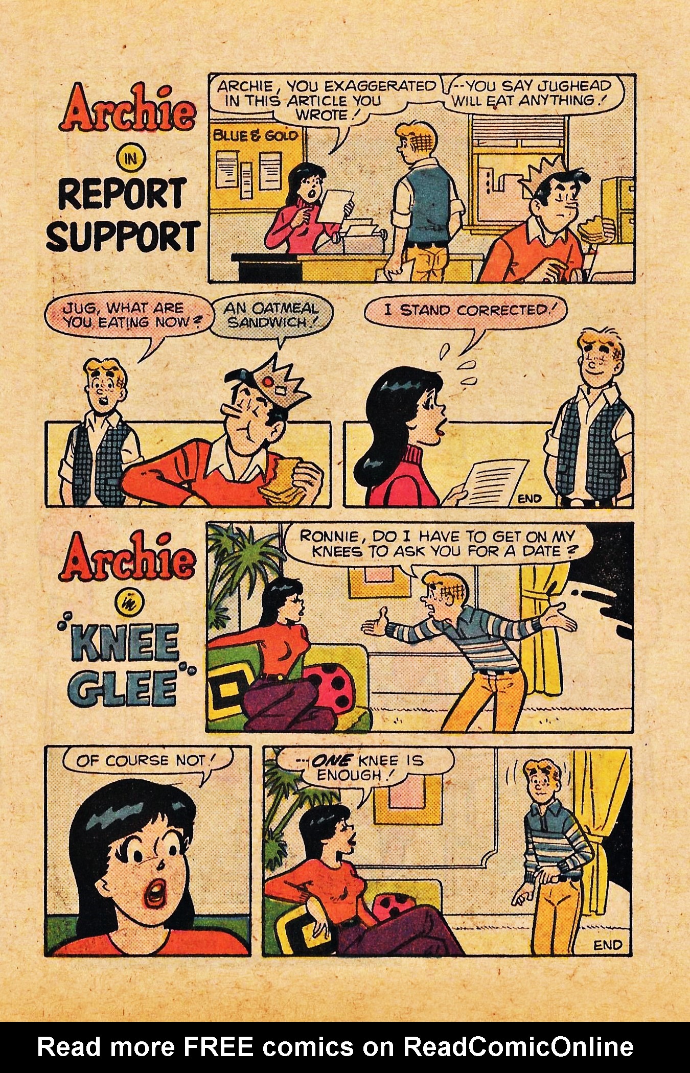 Read online Betty and Veronica Digest Magazine comic -  Issue #30 - 123