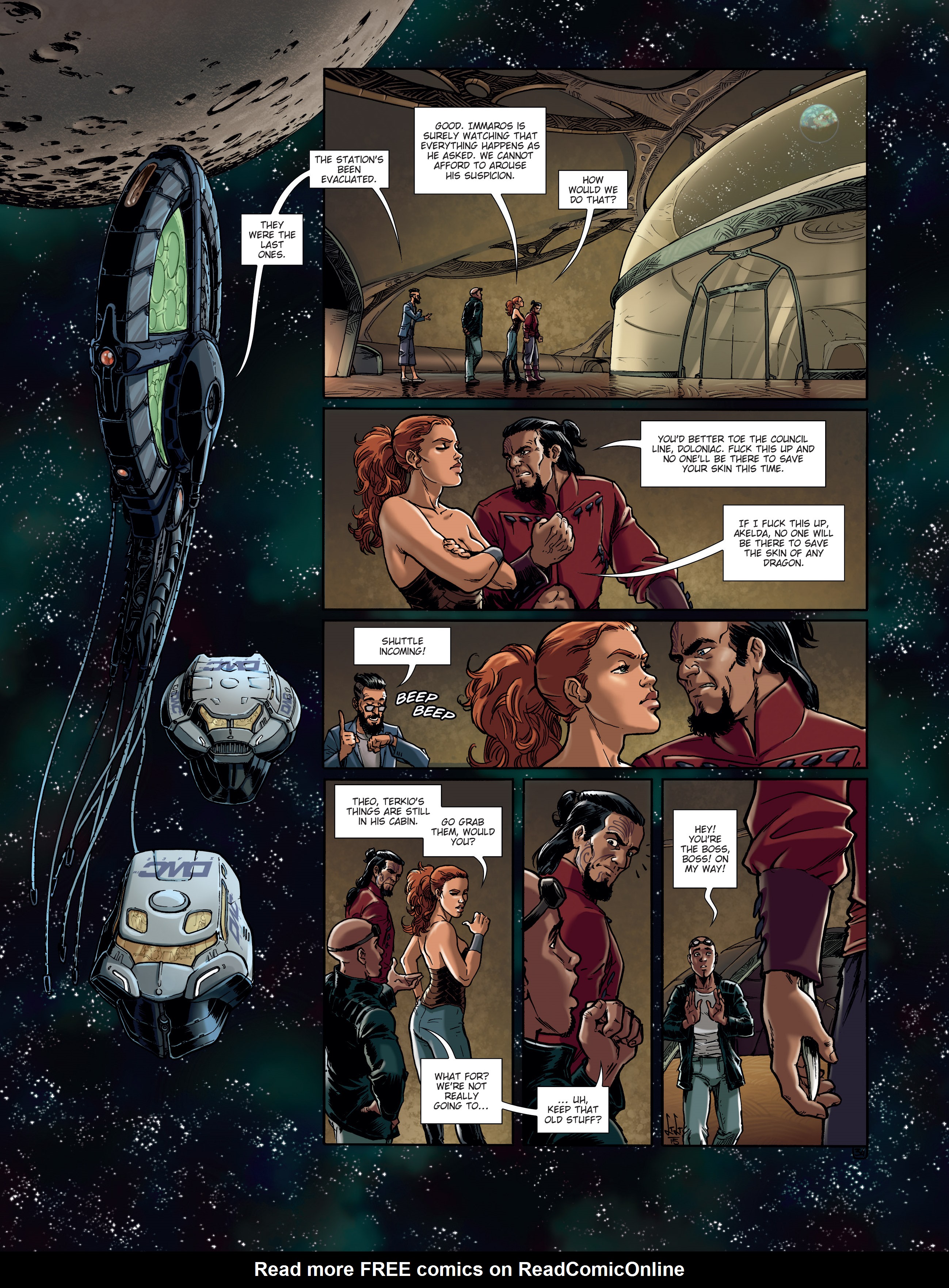 Read online Morea comic -  Issue #8 - 36