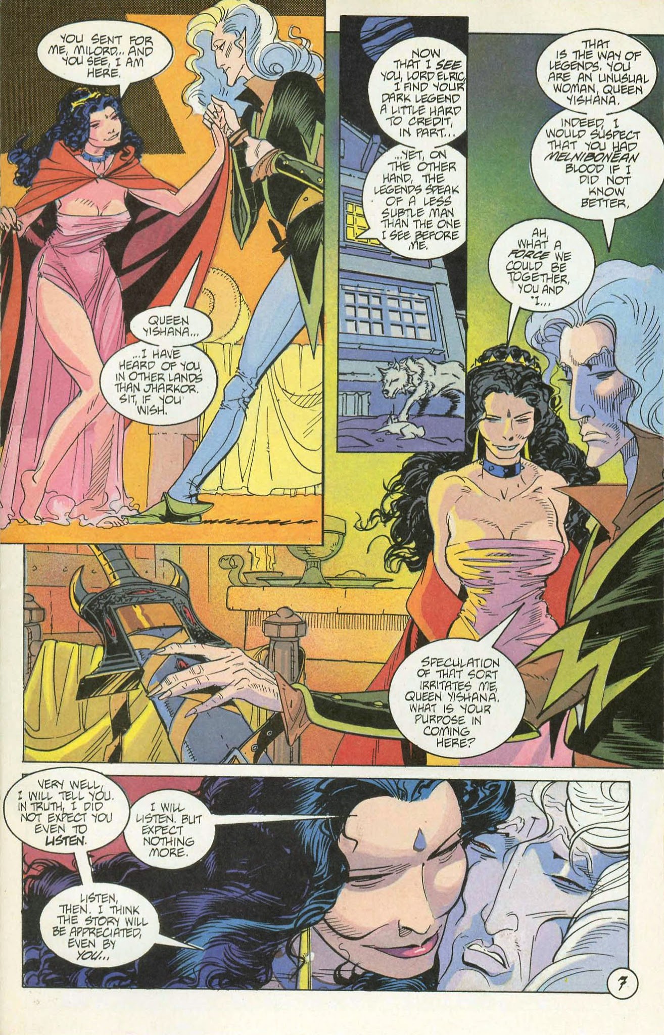 Read online Elric: Weird of the White Wolf comic -  Issue #4 - 9