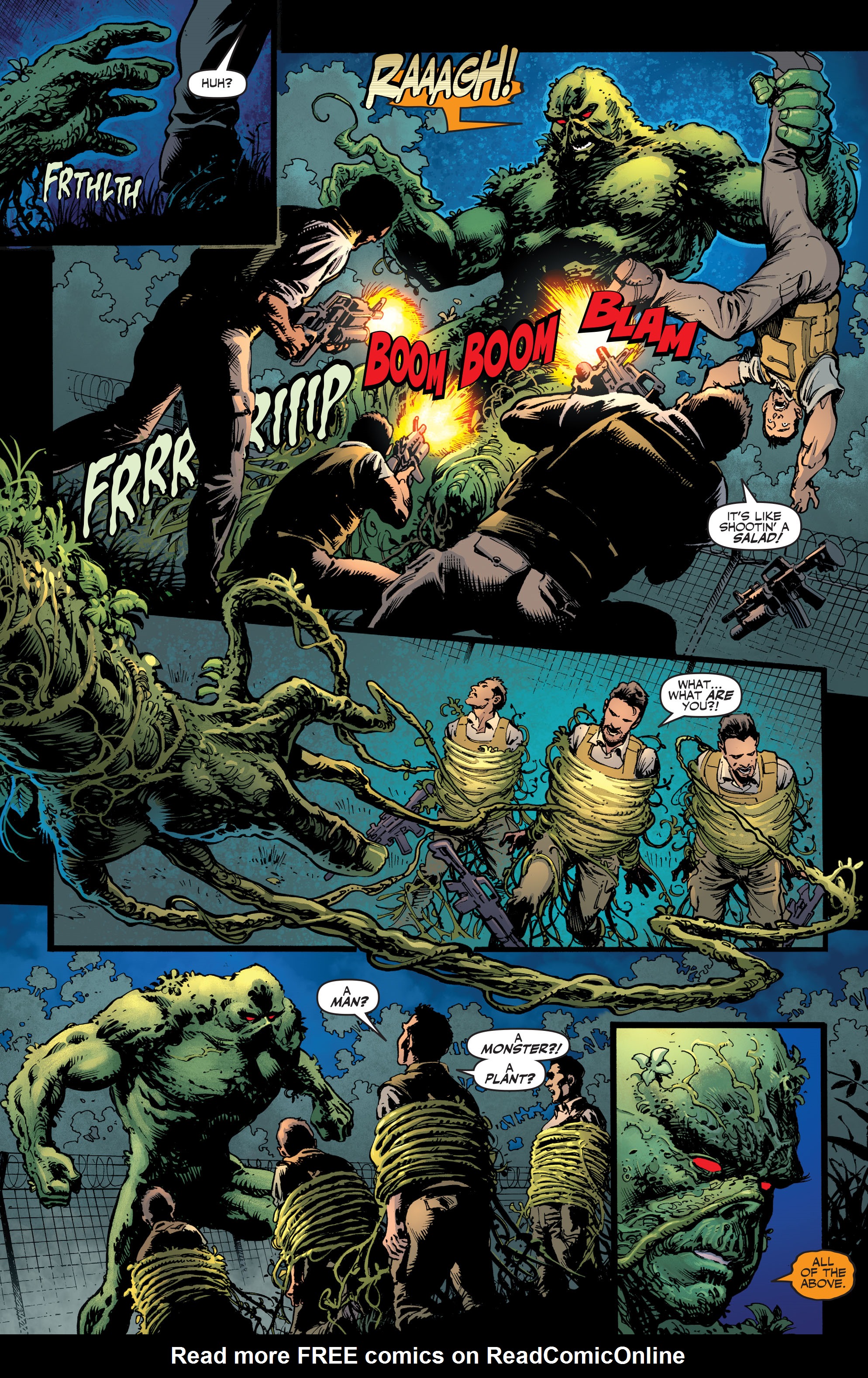Read online Swamp Thing: New Roots comic -  Issue #1 - 4
