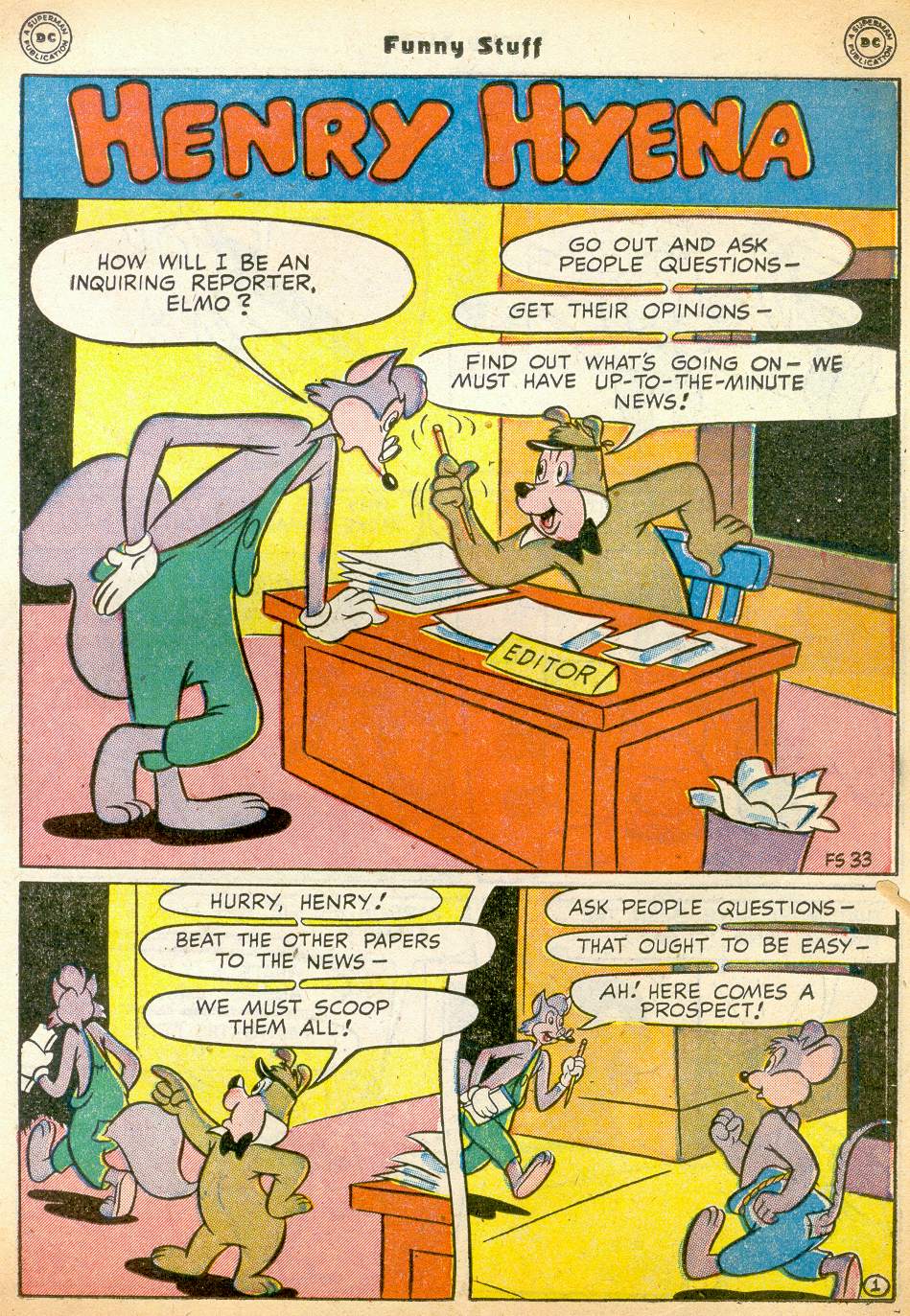 Read online Funny Stuff comic -  Issue #31 - 33