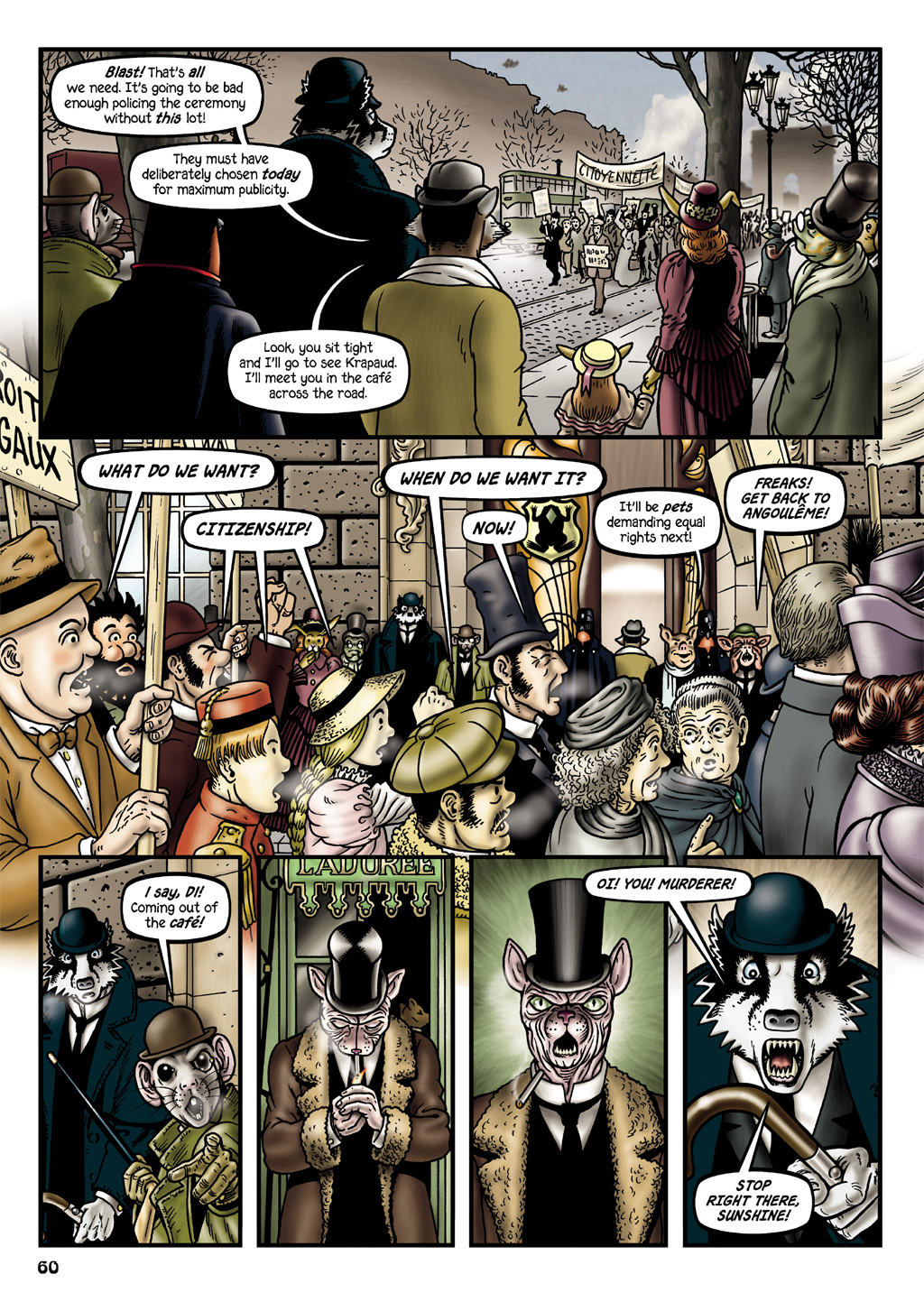 Read online Grandville comic -  Issue # Vol. 3 Bete Noire - 63