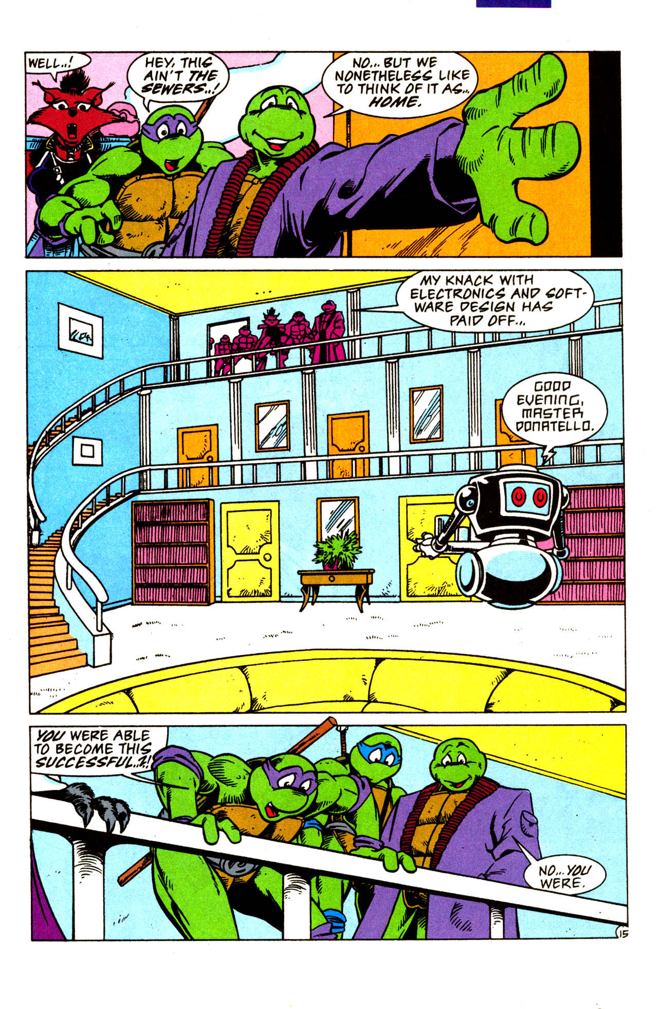 Read online Teenage Mutant Ninja Turtles Adventures (1989) comic -  Issue #42 - 17
