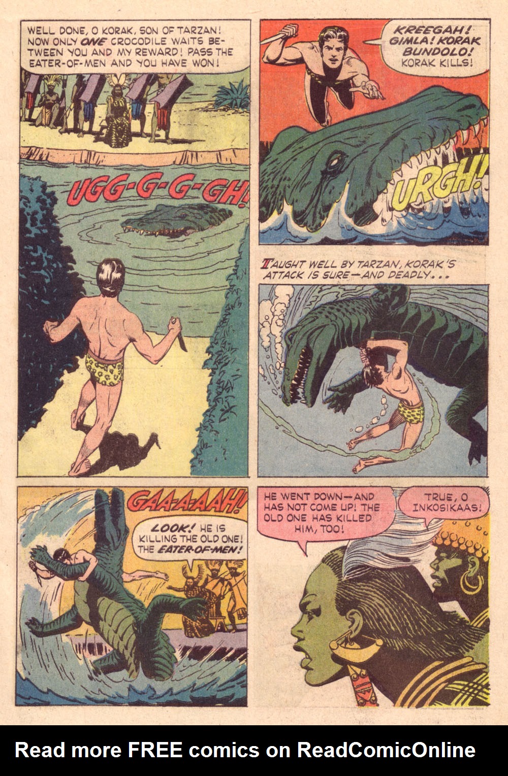 Read online Korak, Son of Tarzan (1964) comic -  Issue #3 - 31