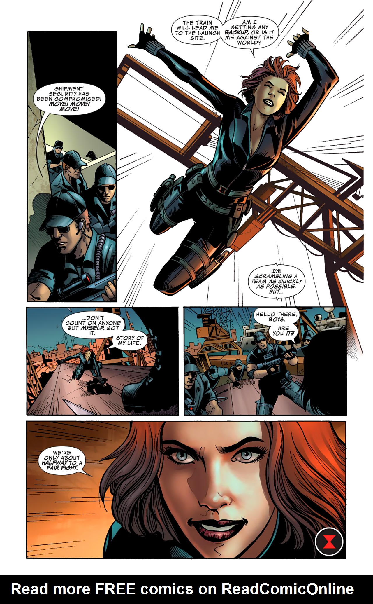 Read online Marvel's The Avengers: Black Widow Strikes comic -  Issue #3 - 12