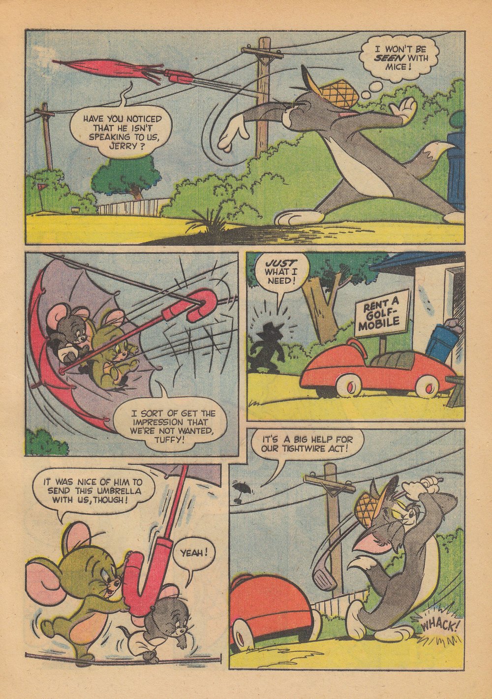 Read online Tom and Jerry's Summer Fun comic -  Issue #4 - 8