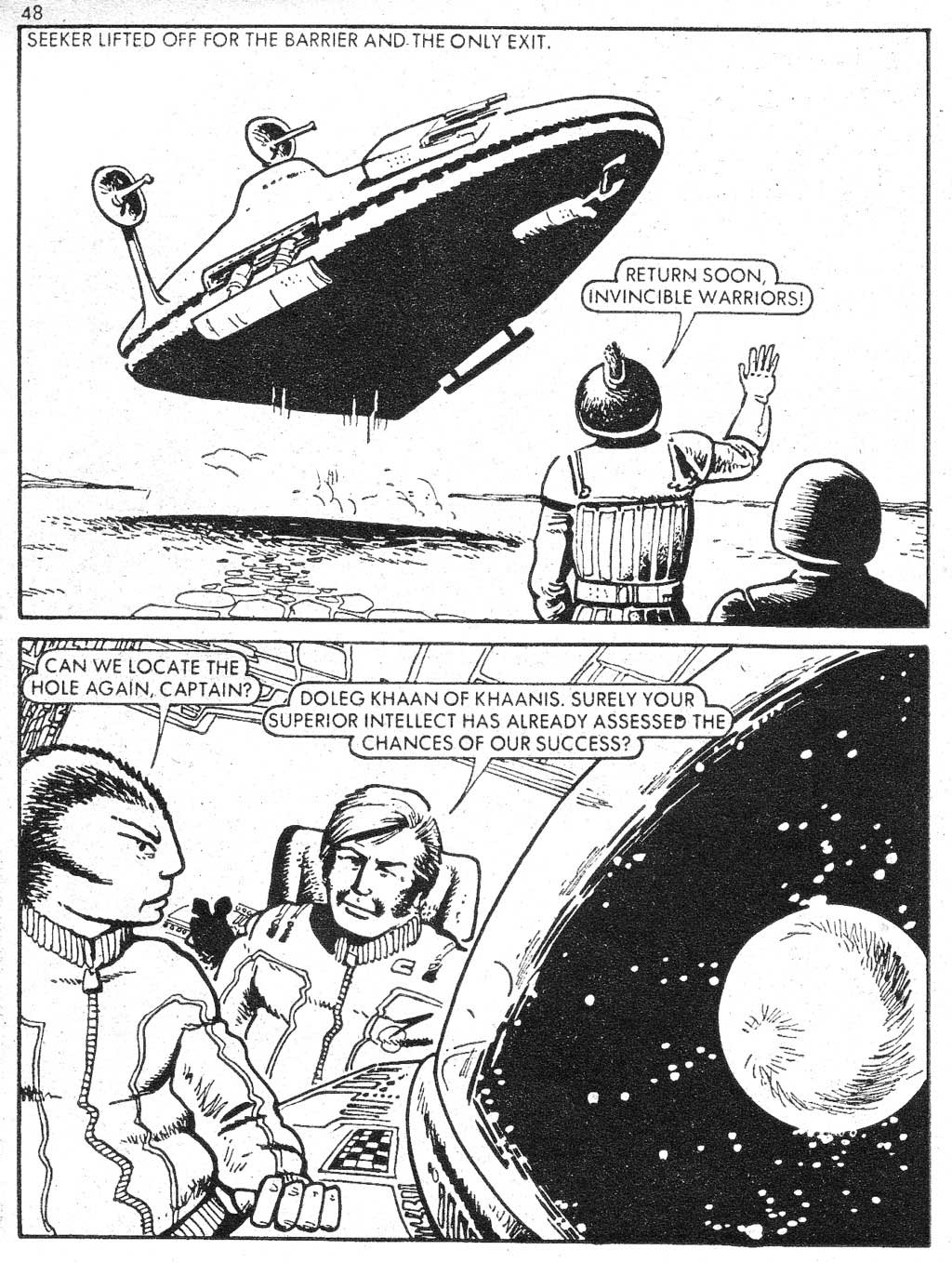 Read online Starblazer comic -  Issue #4 - 48