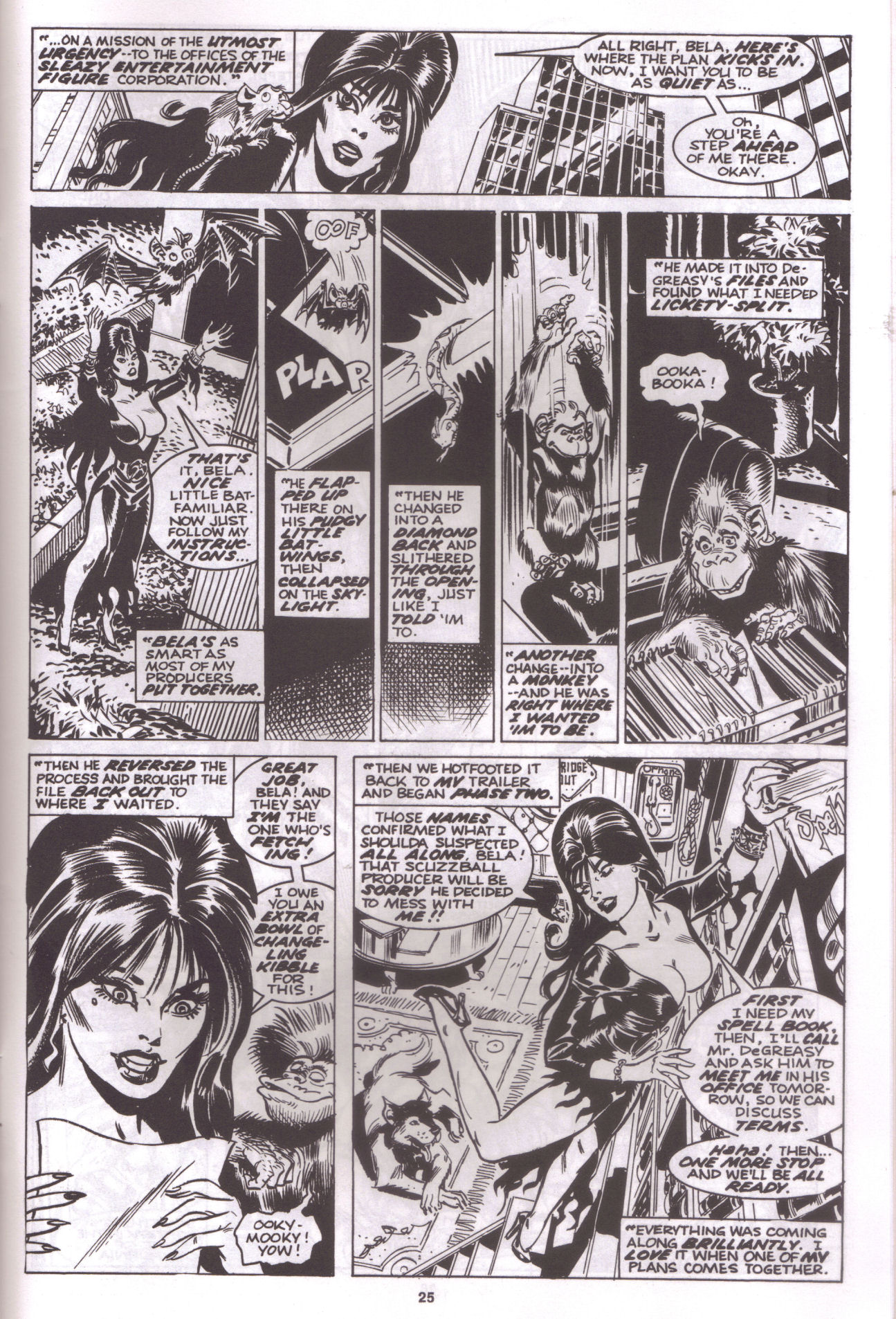 Read online Elvira, Mistress of the Dark comic -  Issue #16 - 24