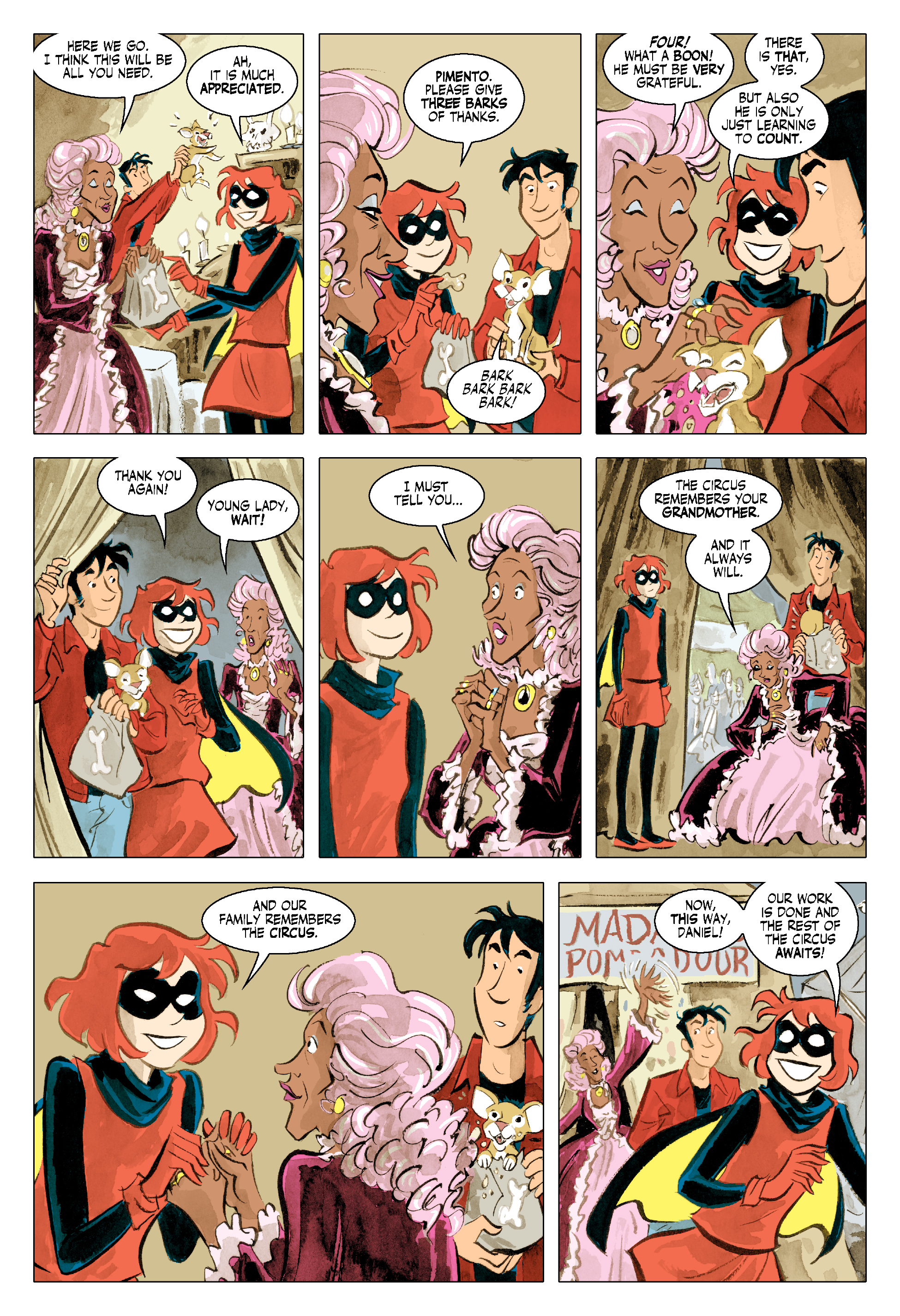 Read online Bandette (2012) comic -  Issue #20 - 18