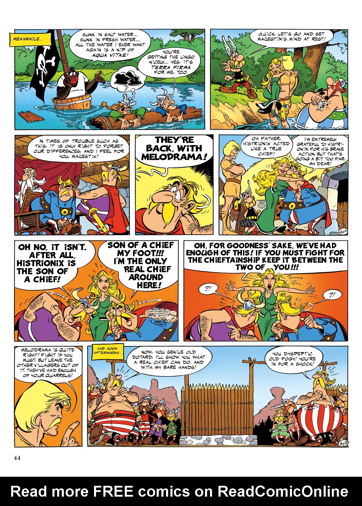 Read online Asterix comic -  Issue #25 - 45