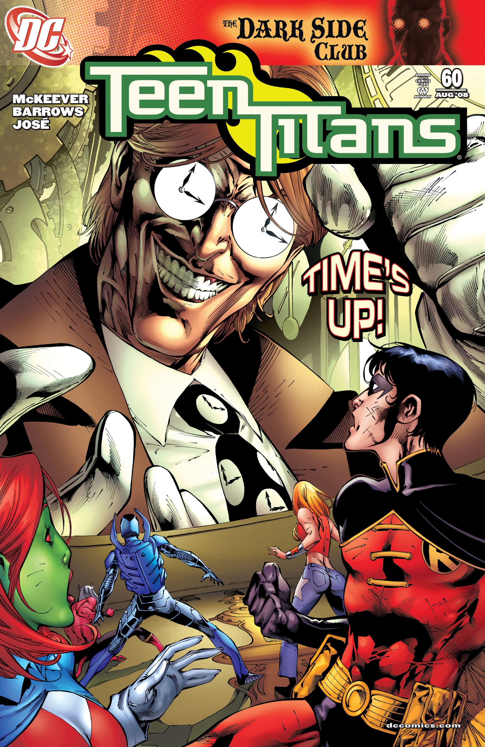 Read online Teen Titans (2003) comic -  Issue #60 - 1
