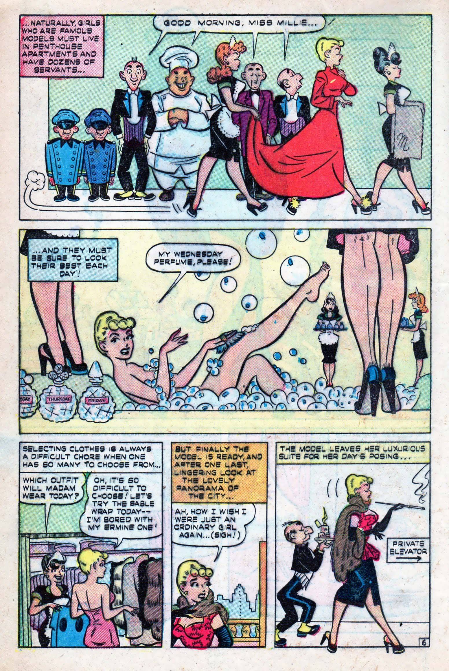 Read online Millie the Model comic -  Issue #21 - 8