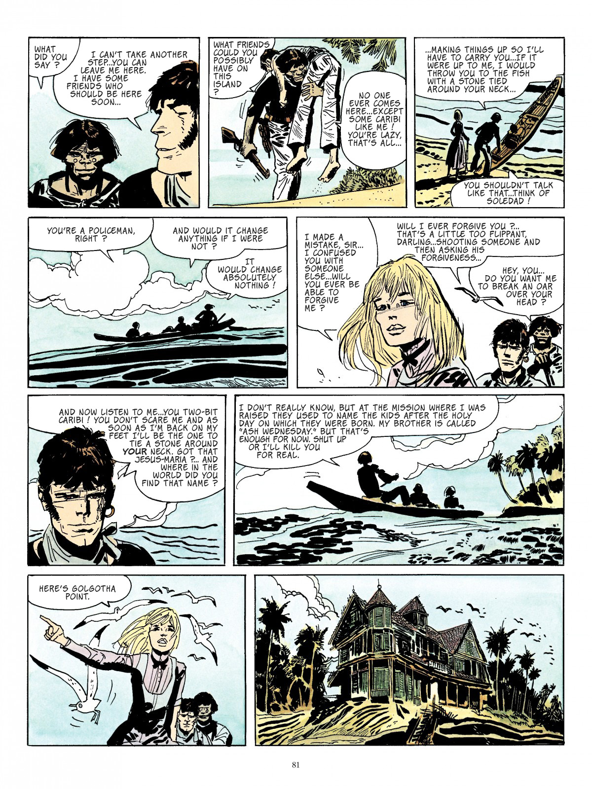 Read online Corto Maltese comic -  Issue # TPB 4 - 70