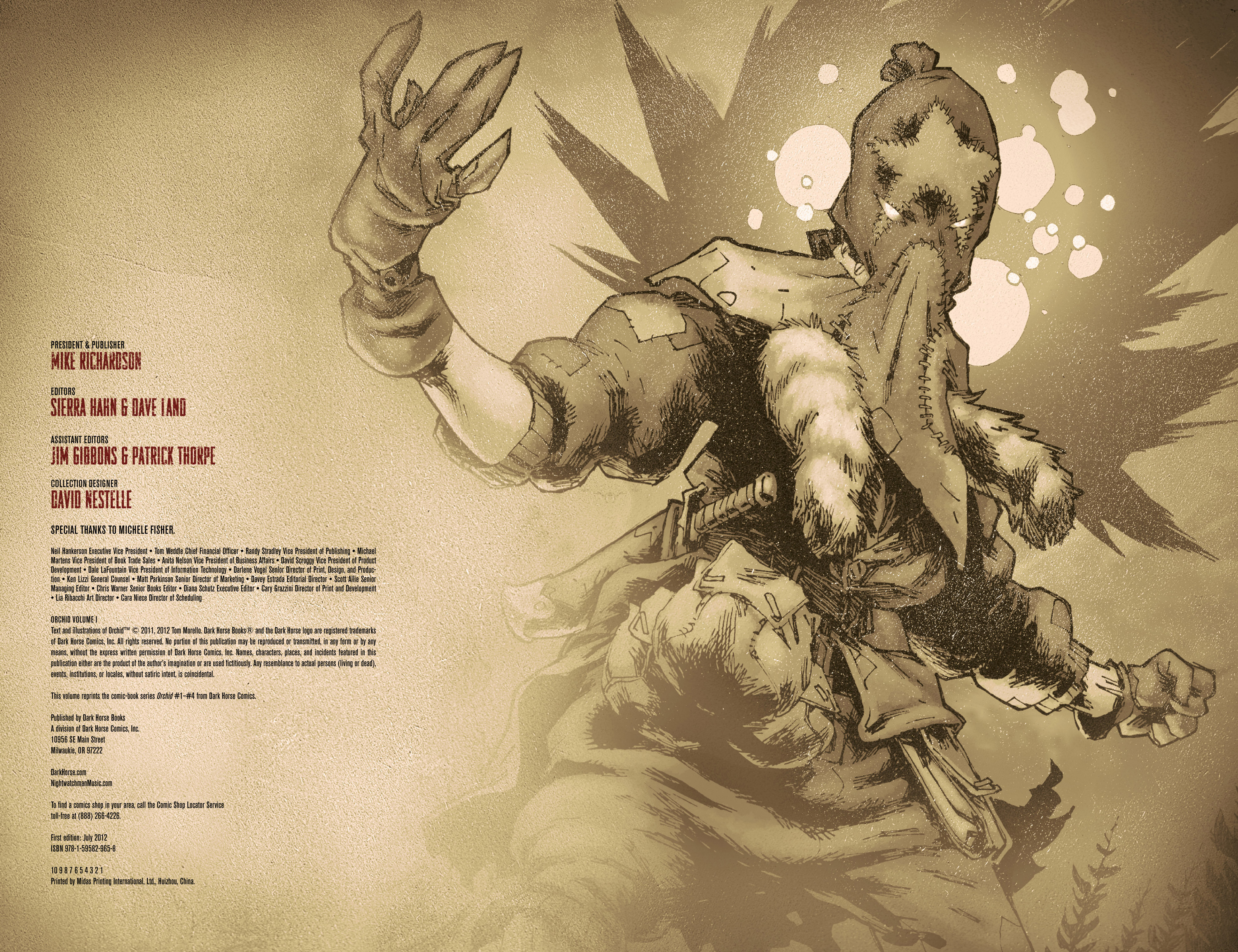 Read online Orchid comic -  Issue # TPB 1 - 5