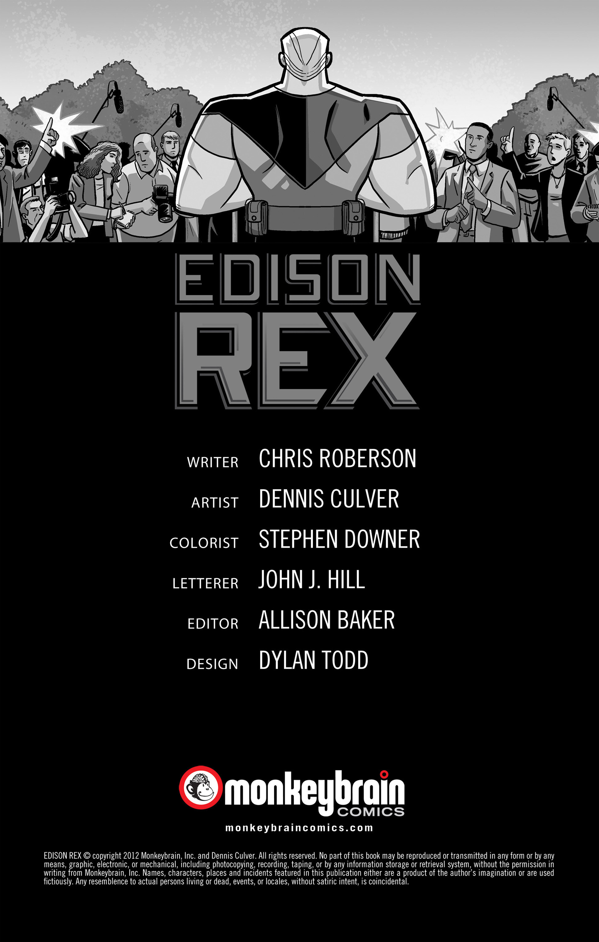 Read online Edison Rex comic -  Issue #5 - 2