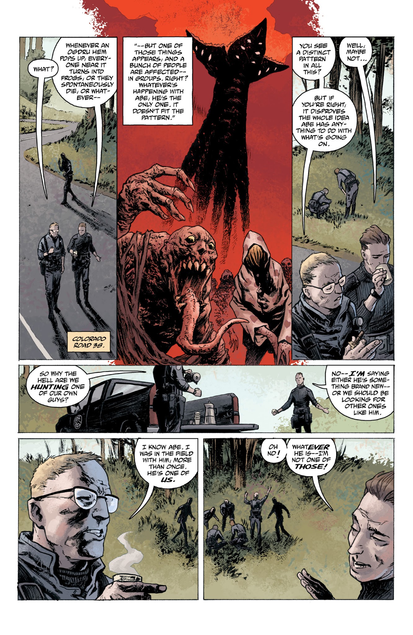 Read online Abe Sapien: Dark and Terrible and The New Race of Man comic -  Issue # TPB - 42