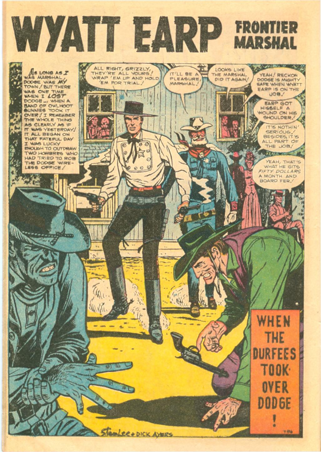 Read online Wyatt Earp comic -  Issue #26 - 16
