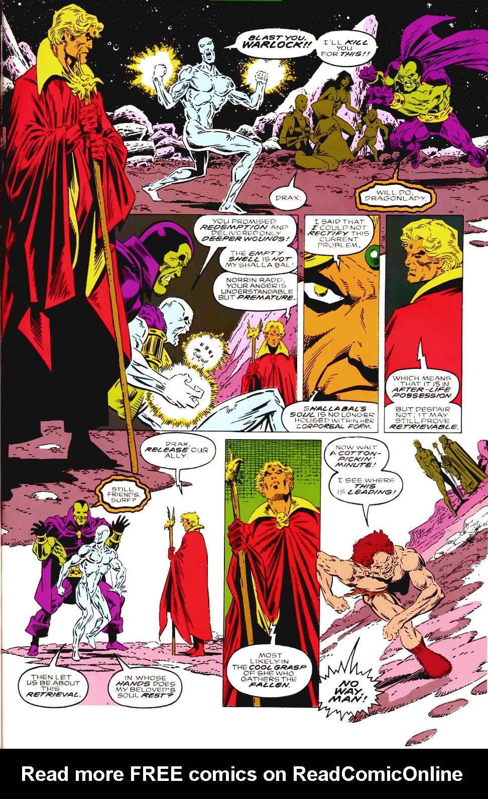 Read online Silver Surfer/Warlock: Resurrection comic -  Issue #2 - 11