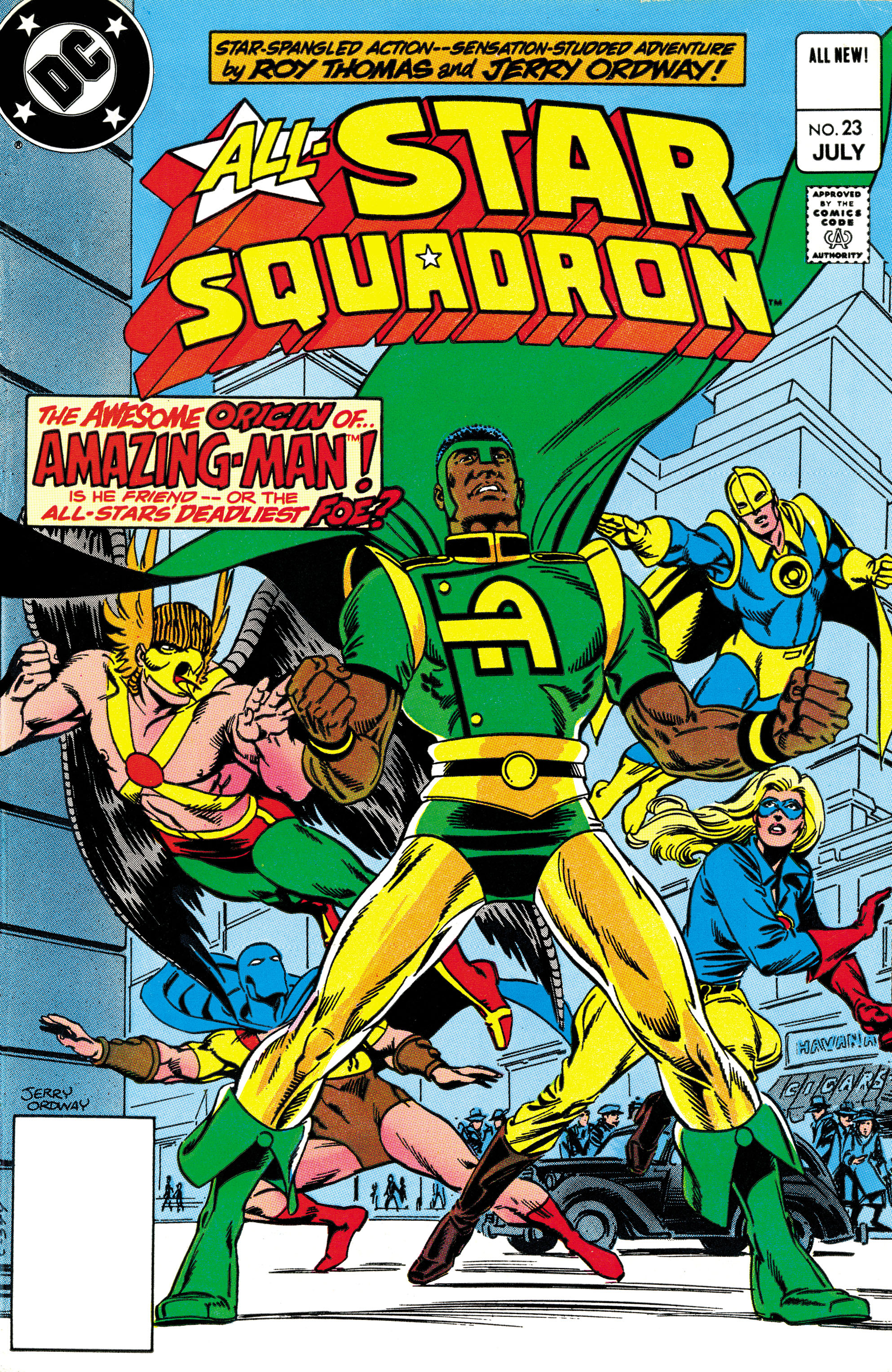Read online All-Star Squadron comic -  Issue #23 - 1