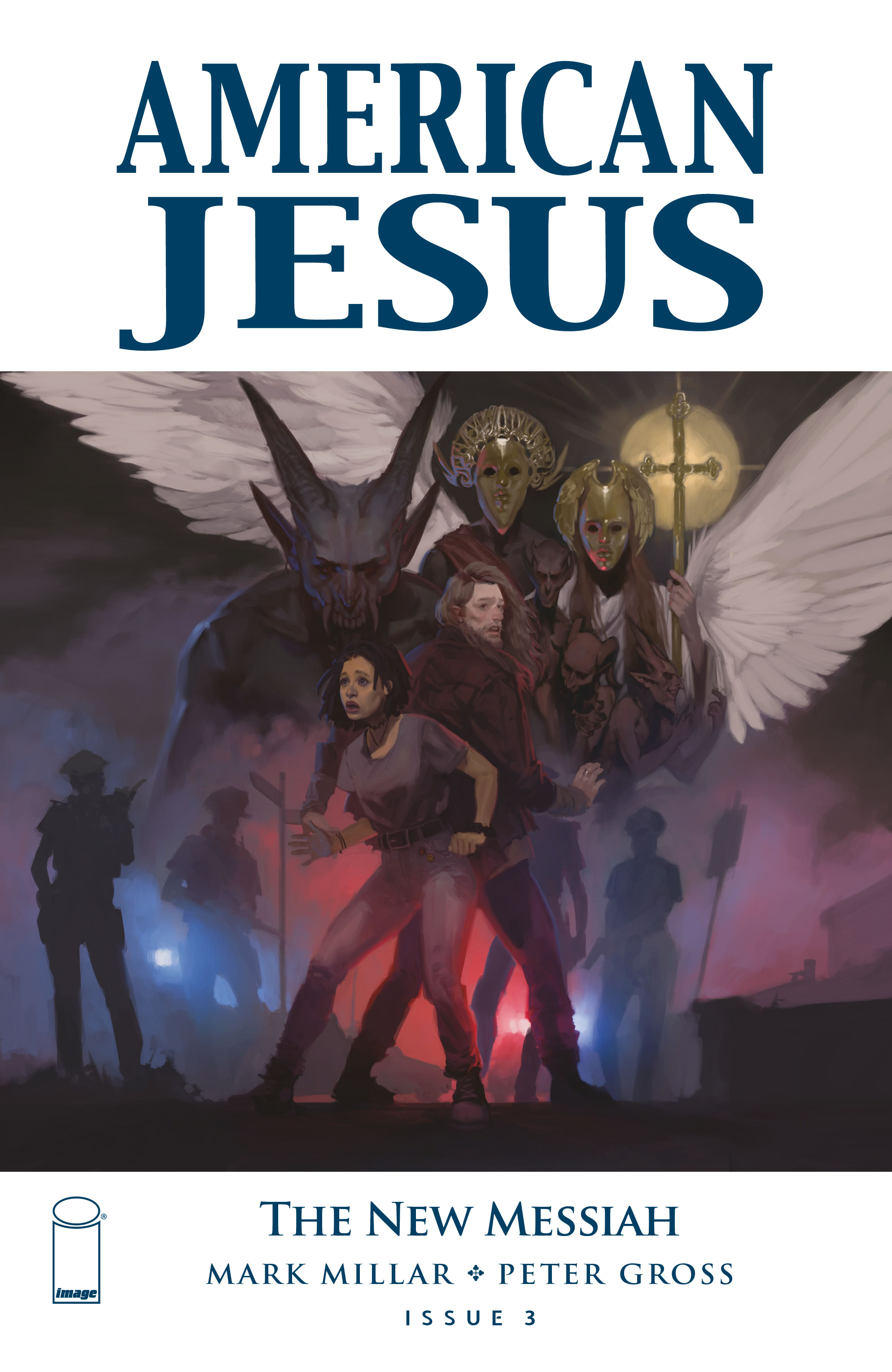 Read online American Jesus: The New Messiah comic -  Issue #3 - 1