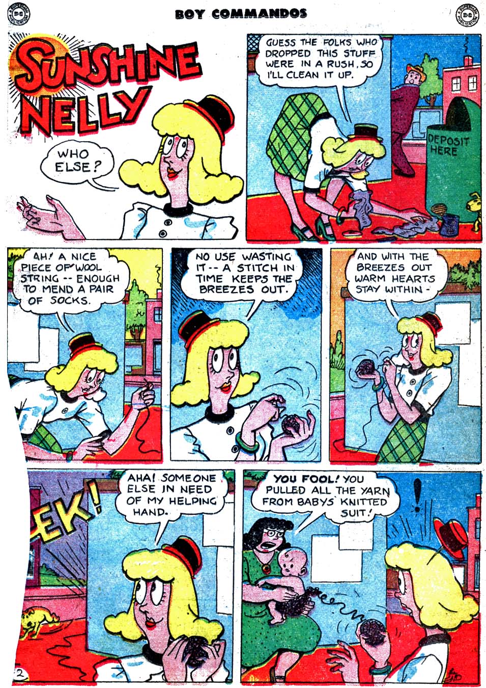 Read online Boy Commandos comic -  Issue #18 - 34