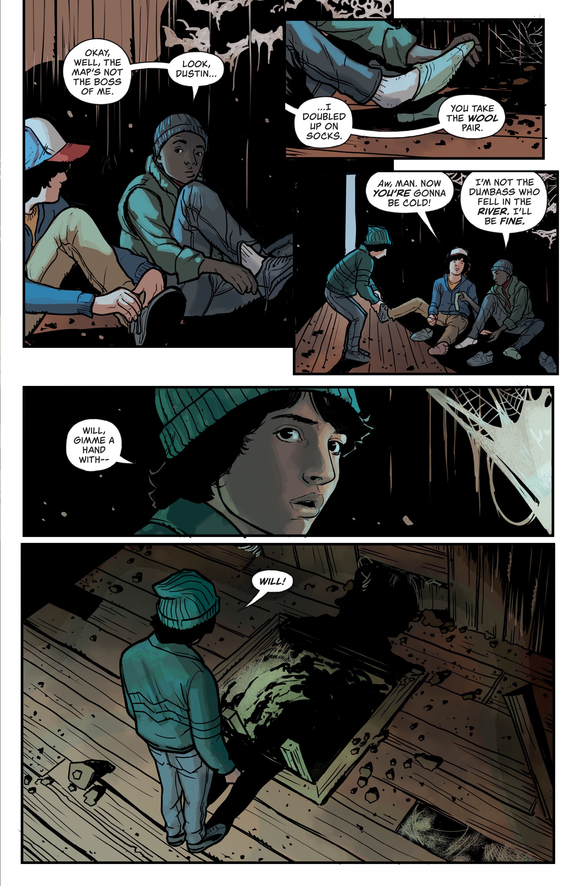 Read online Stranger Things: The Tomb of Ybwen comic -  Issue #3 - 9
