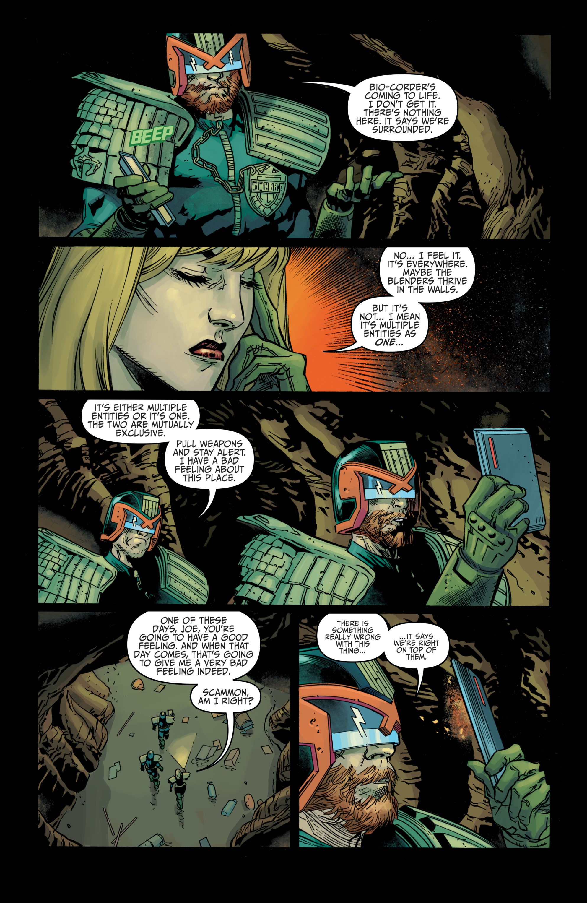 Read online Judge Dredd: Toxic comic -  Issue #3 - 21