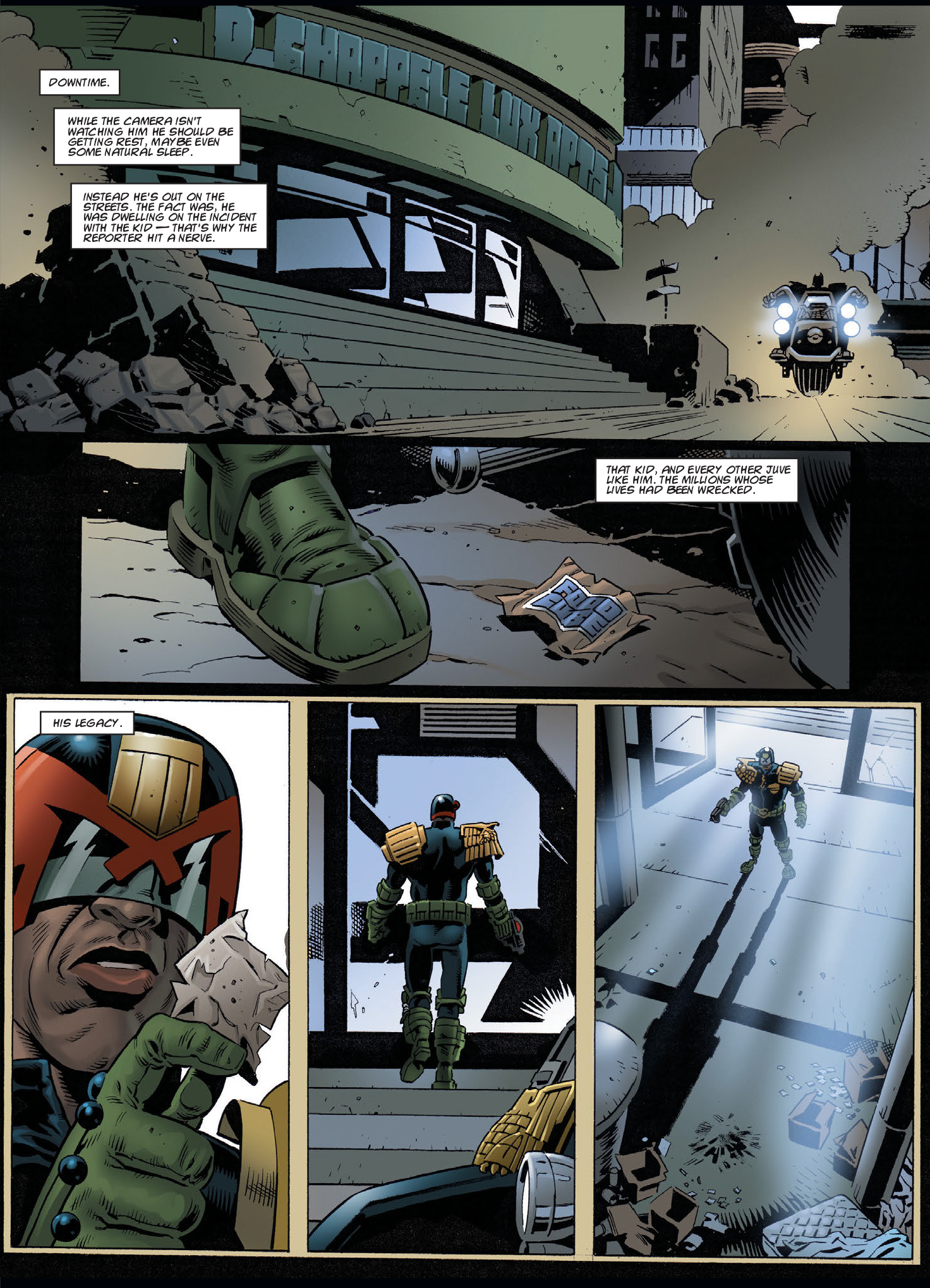 Read online Judge Dredd Megazine (Vol. 5) comic -  Issue #398 - 96