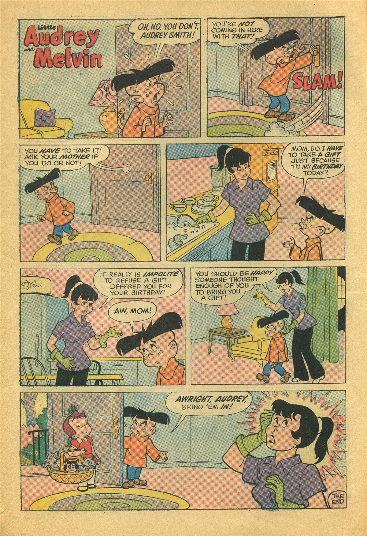 Read online Little Audrey And Melvin comic -  Issue #60 - 10