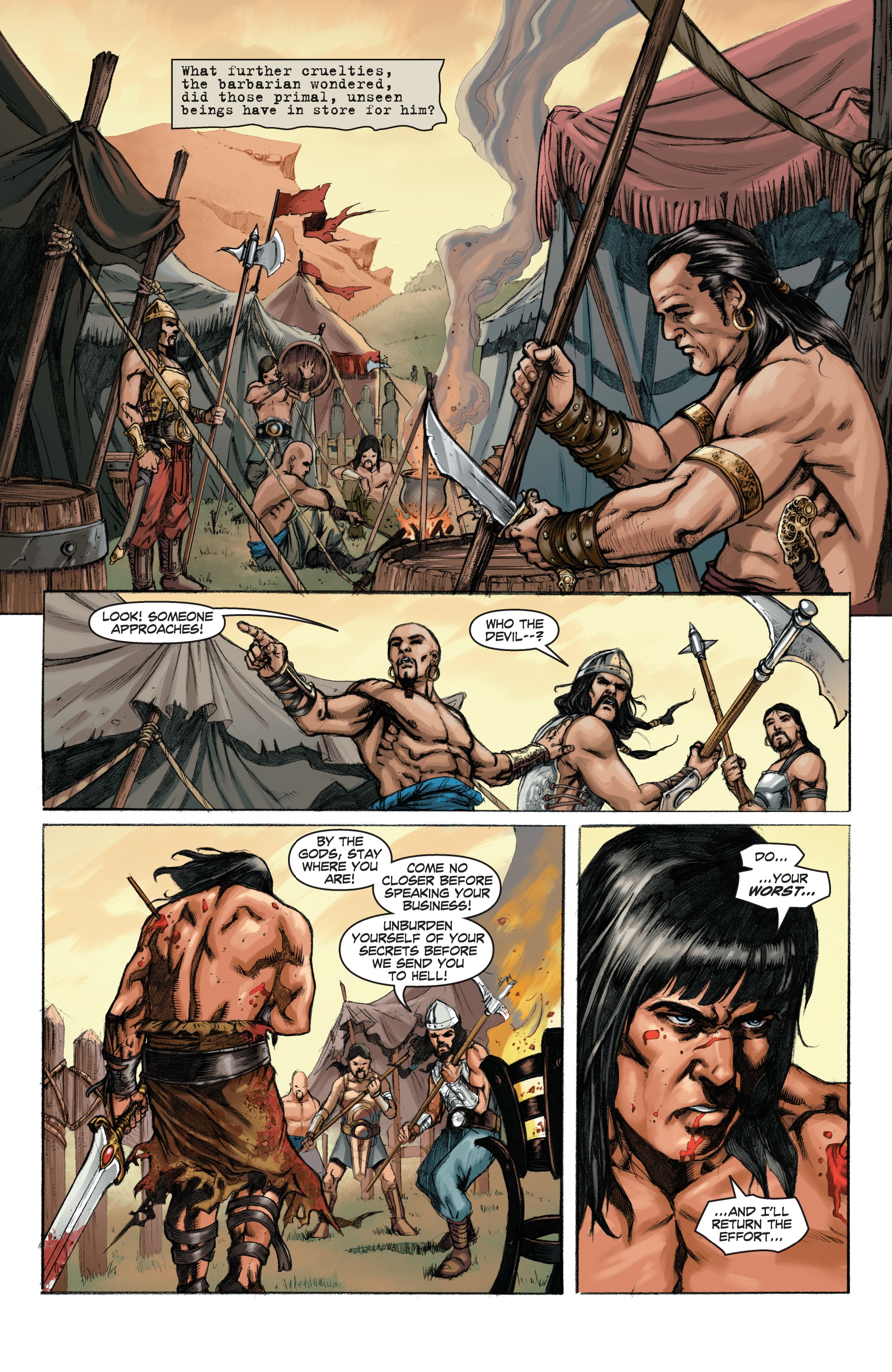 Read online Conan Chronicles Epic Collection comic -  Issue # TPB Blood In His Wake (Part 2) - 45