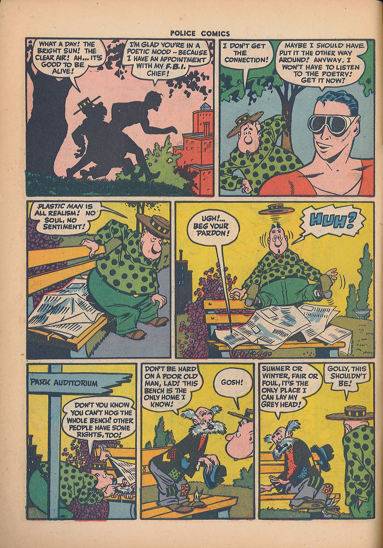 Read online Police Comics comic -  Issue #44 - 4