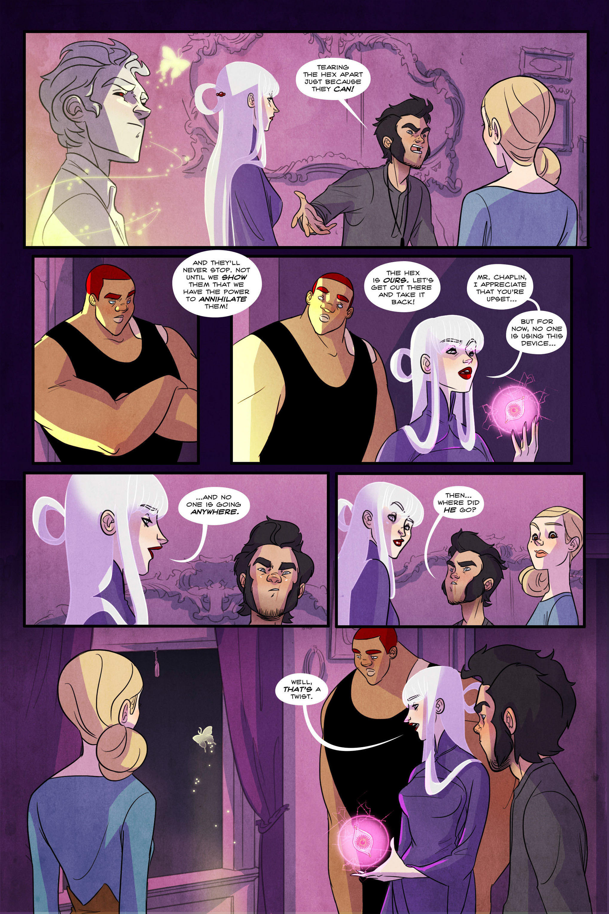 Read online Hex11 comic -  Issue #4 - 12