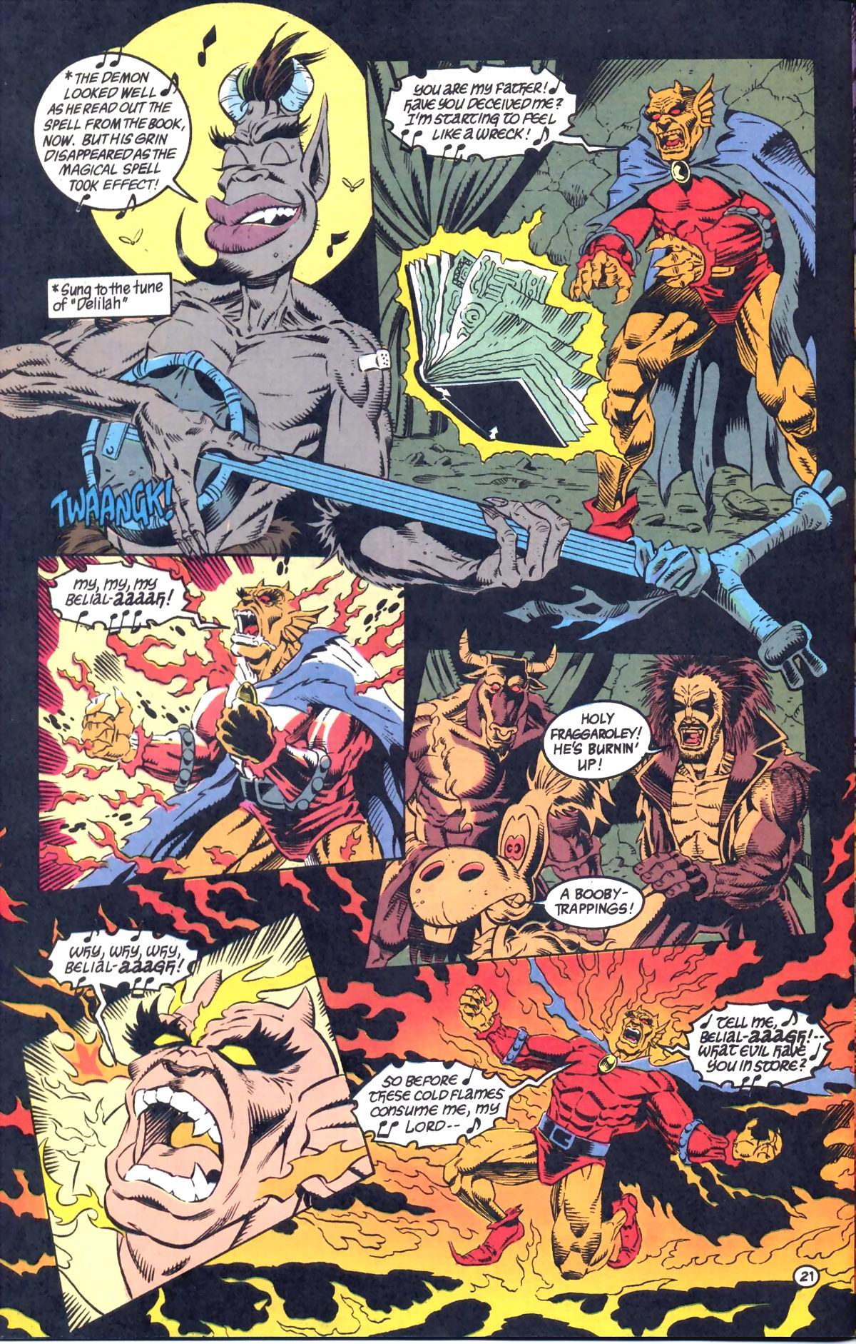 Read online The Demon (1990) comic -  Issue #38 - 22