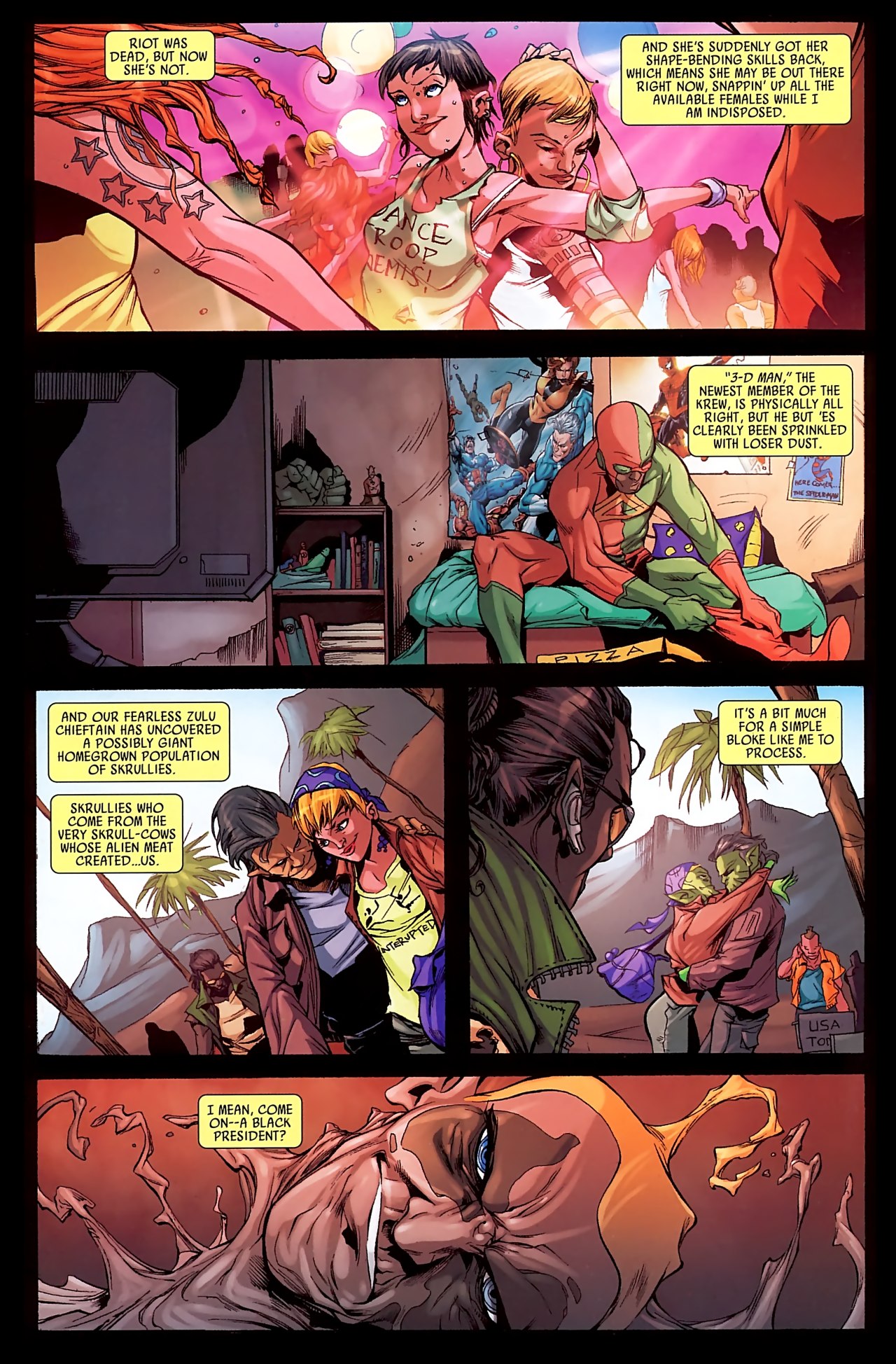 Read online Skrull Kill Krew (2009) comic -  Issue #3 - 6
