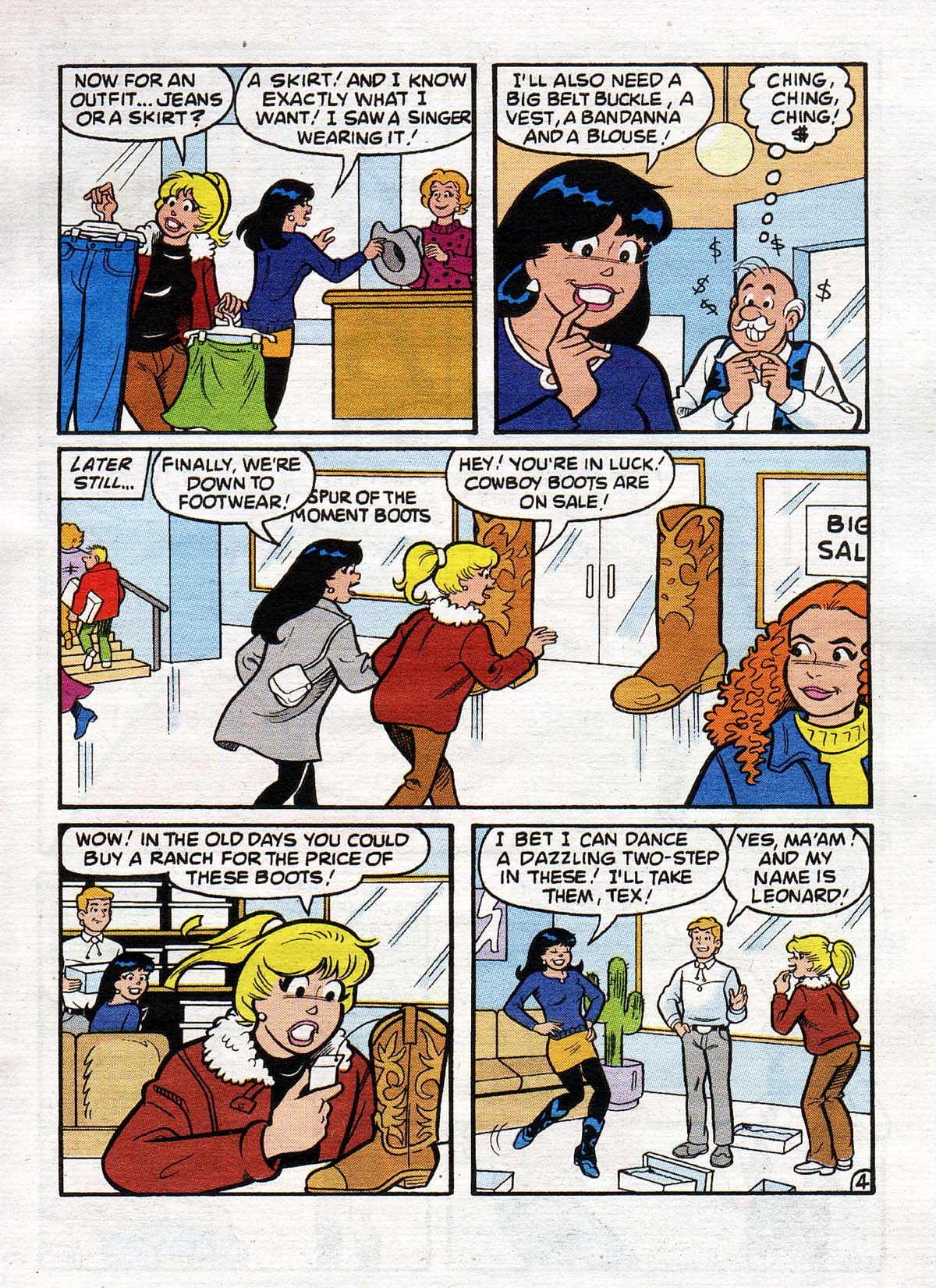 Read online Betty and Veronica Digest Magazine comic -  Issue #146 - 32