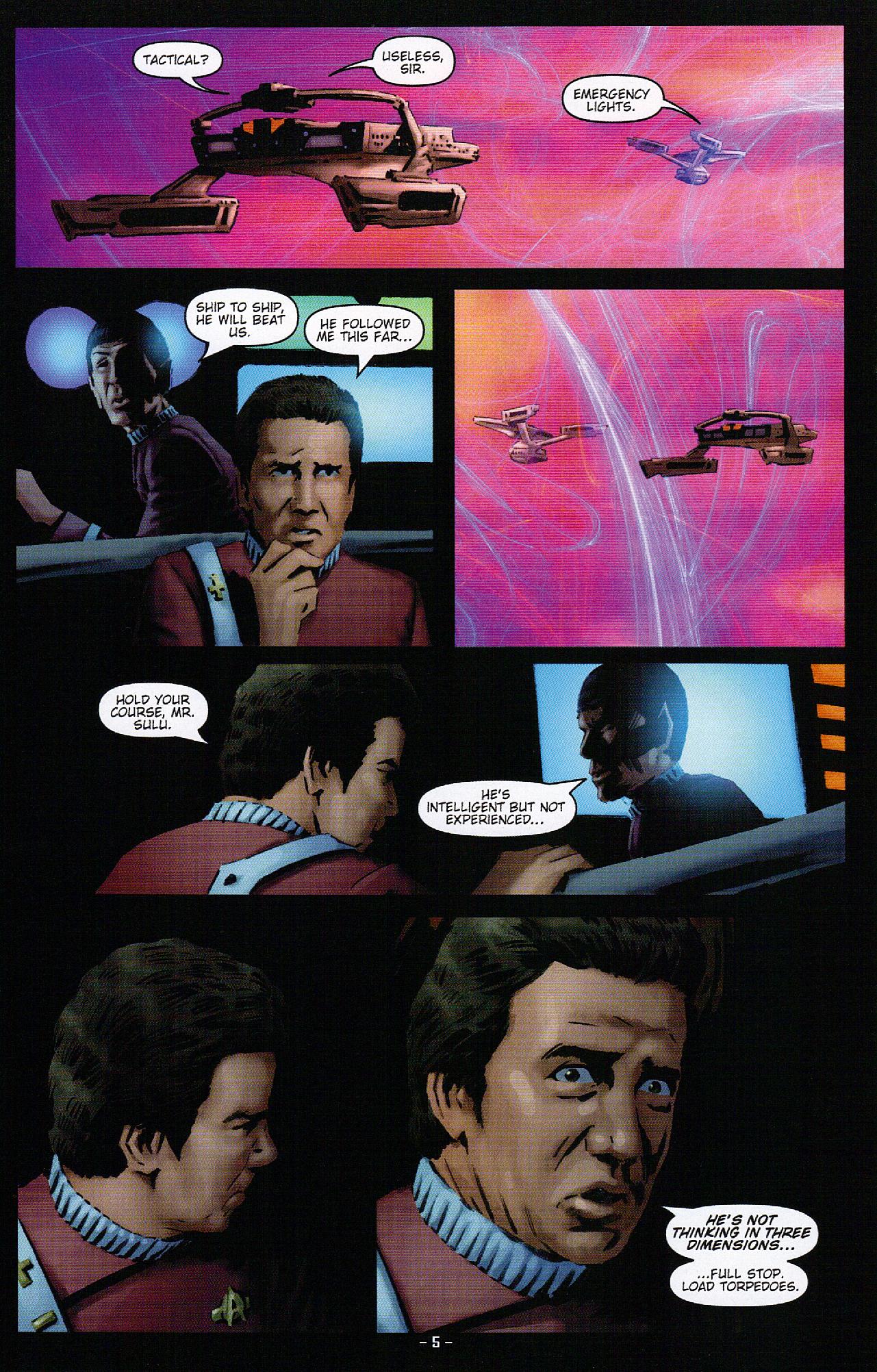 Read online Star Trek: The Wrath Of Khan comic -  Issue #3 - 7