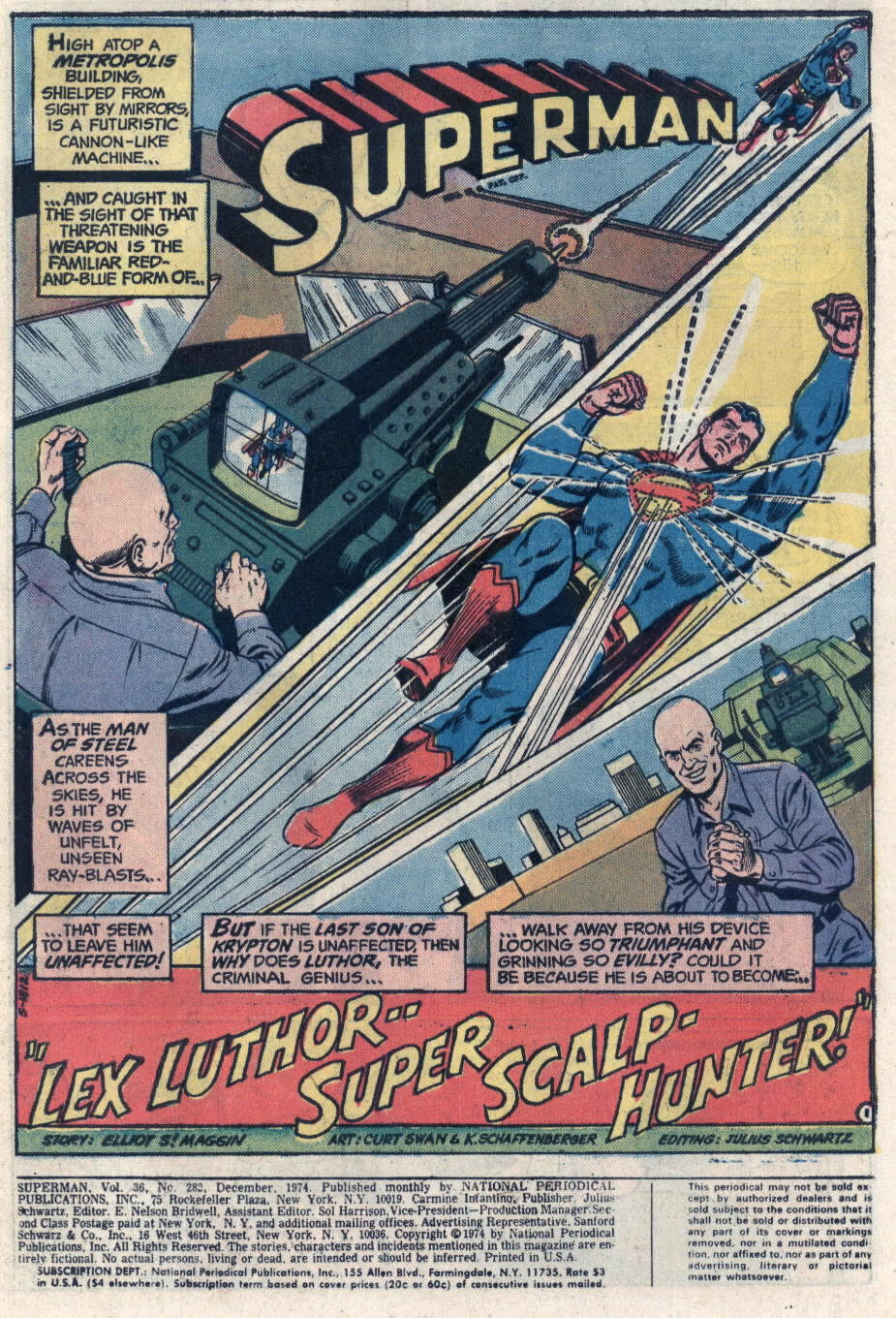 Read online Superman (1939) comic -  Issue #282 - 2